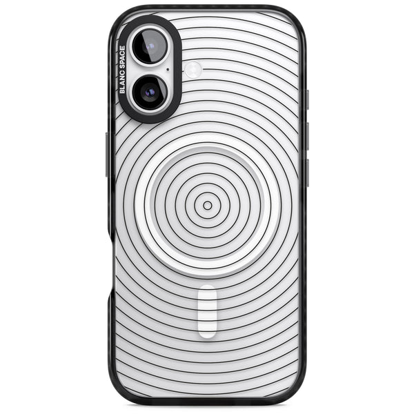 Concentric Lines: Monochrome Vibes