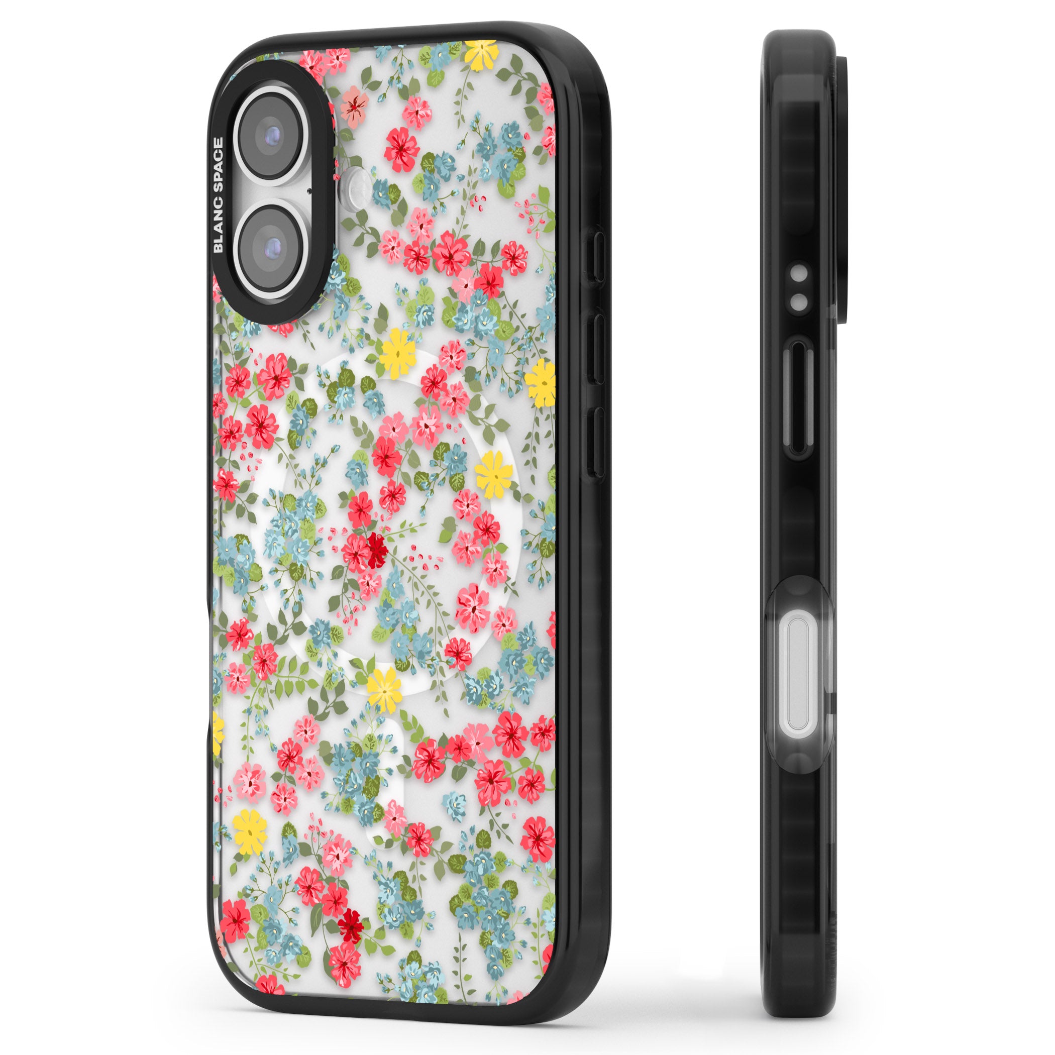 Sanremo Meadow iPhone 17 Impact Pro Black Phone Case Side Profile