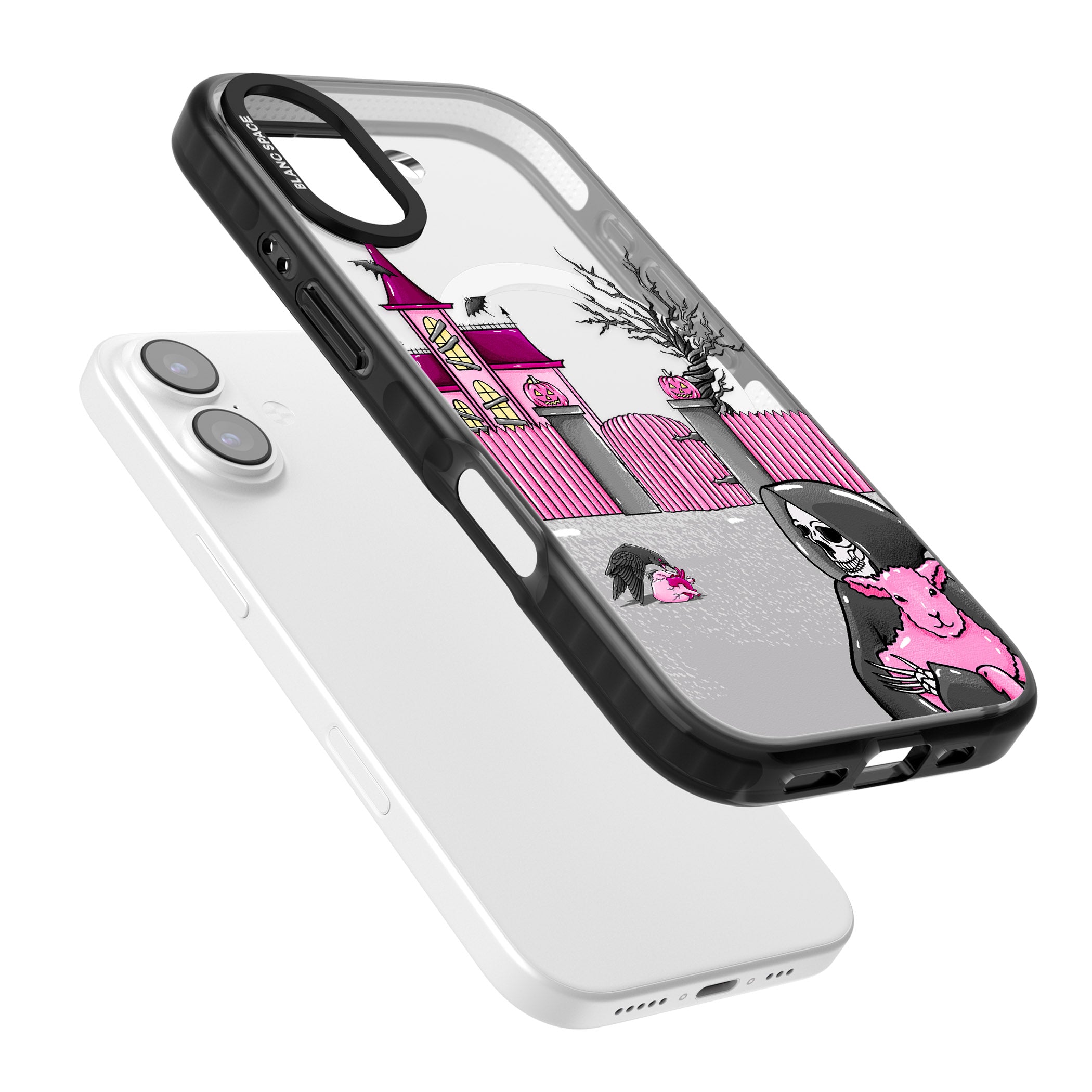 Left With My Heart iPhone 17 Impact Pro Black Phone Case Colours