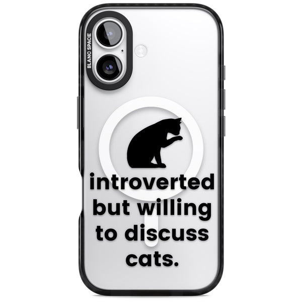 Introverted But Willing To Discuss Cats