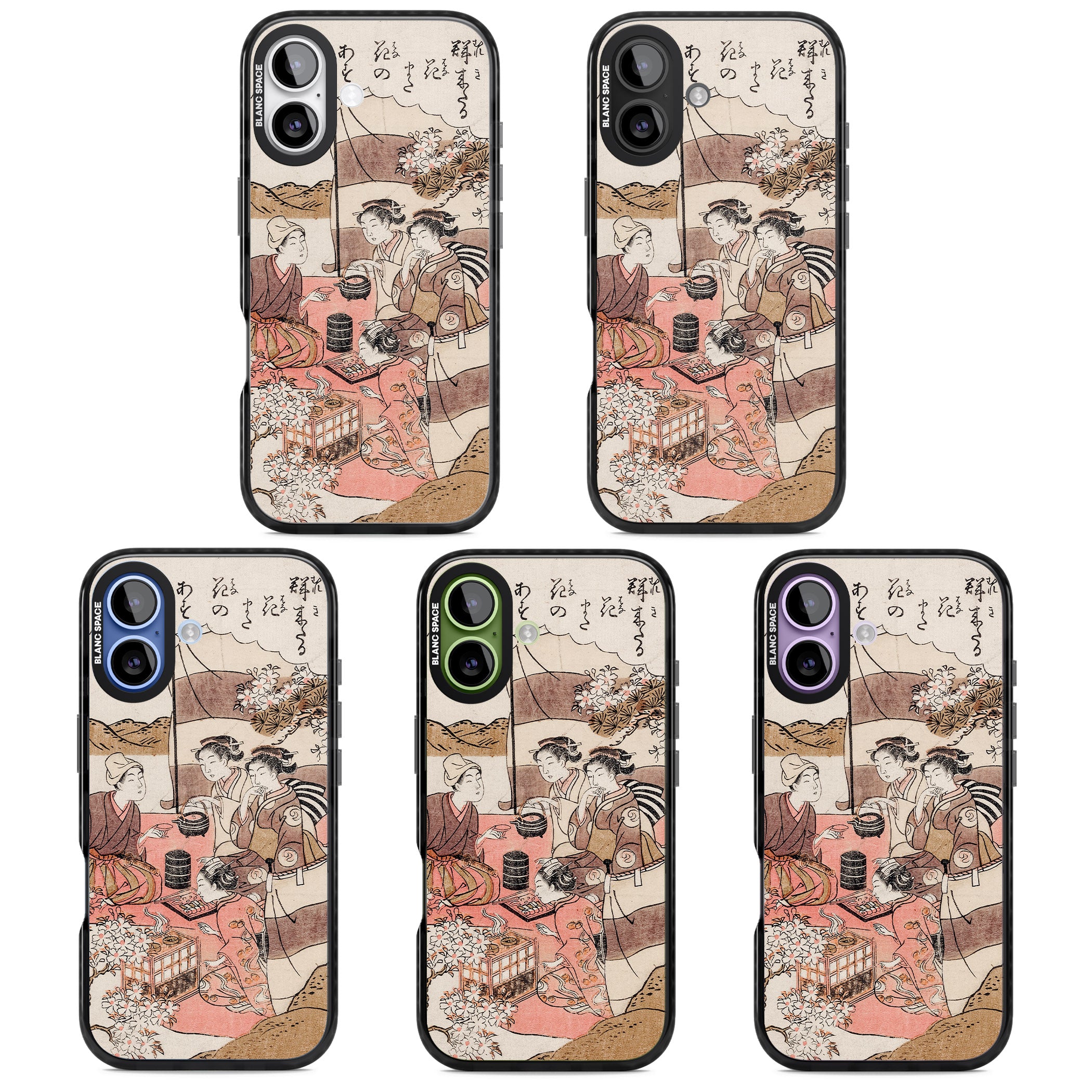 Japanese Afternoon Tea iPhone 17 Impact Pro Black Phone Case APT Impact Protection