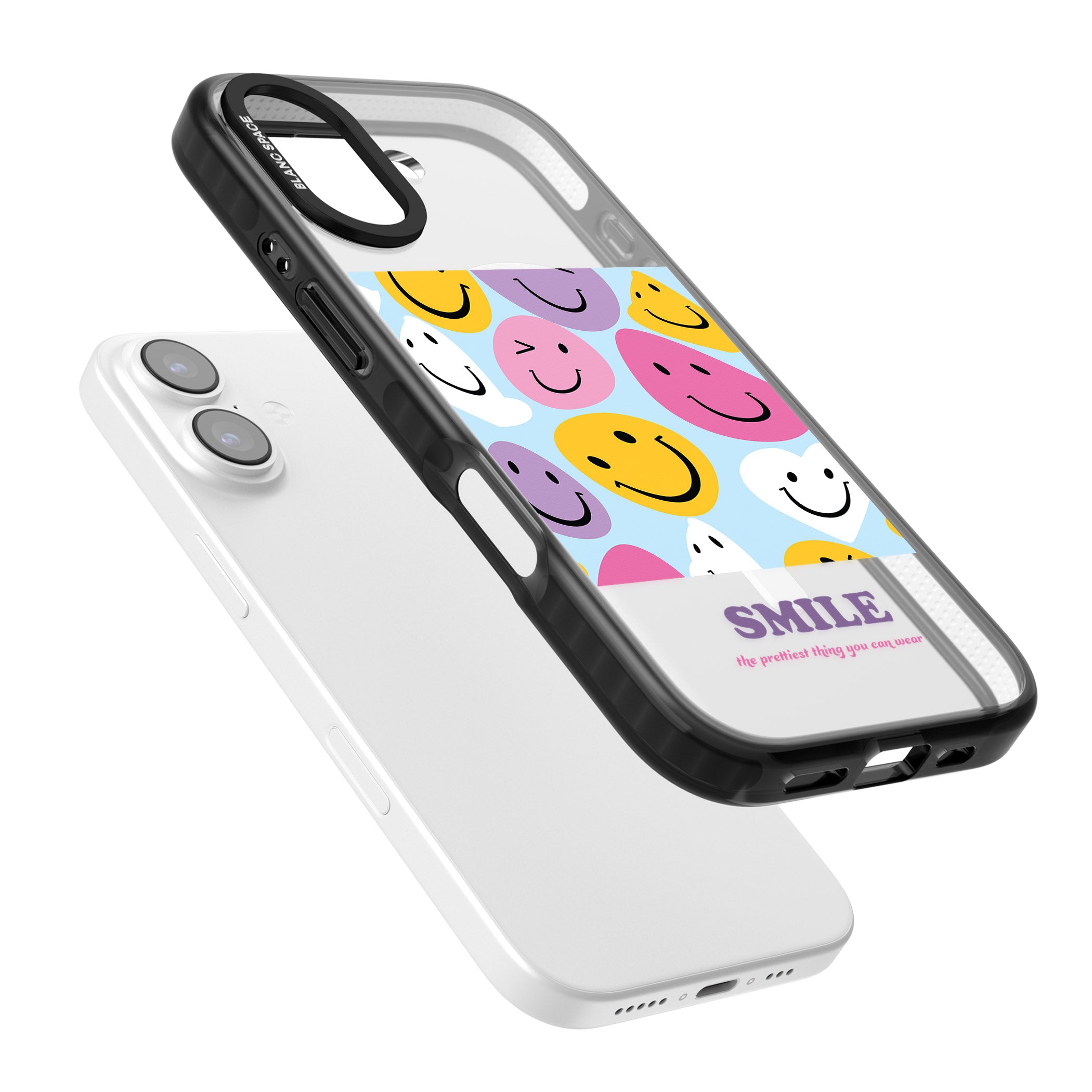 A Smile iPhone 17 Impact Pro Black Phone Case Colours