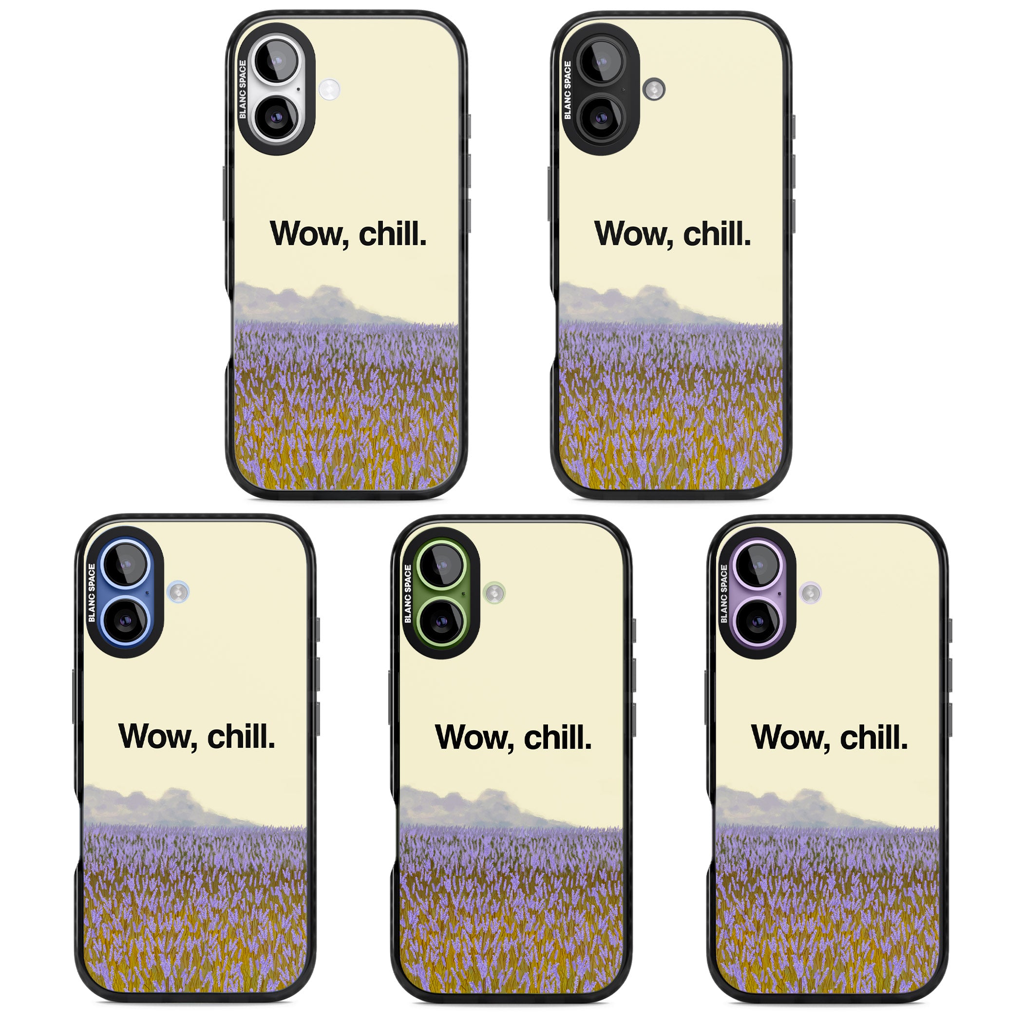 Wow, Chill iPhone 17 Impact Pro Black Phone Case APT Impact Protection