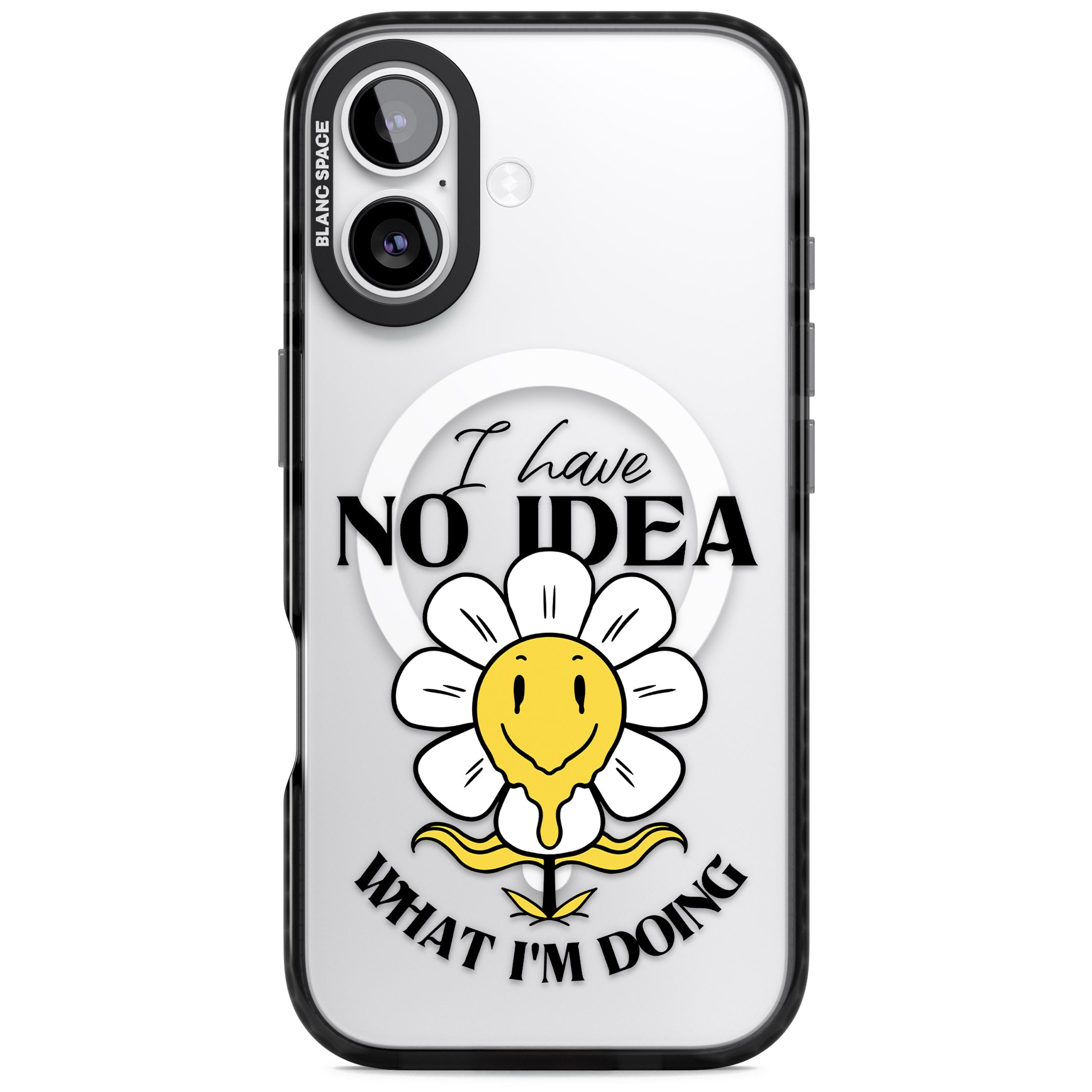 No Idea iPhone 17 Impact Pro Black Phone Case