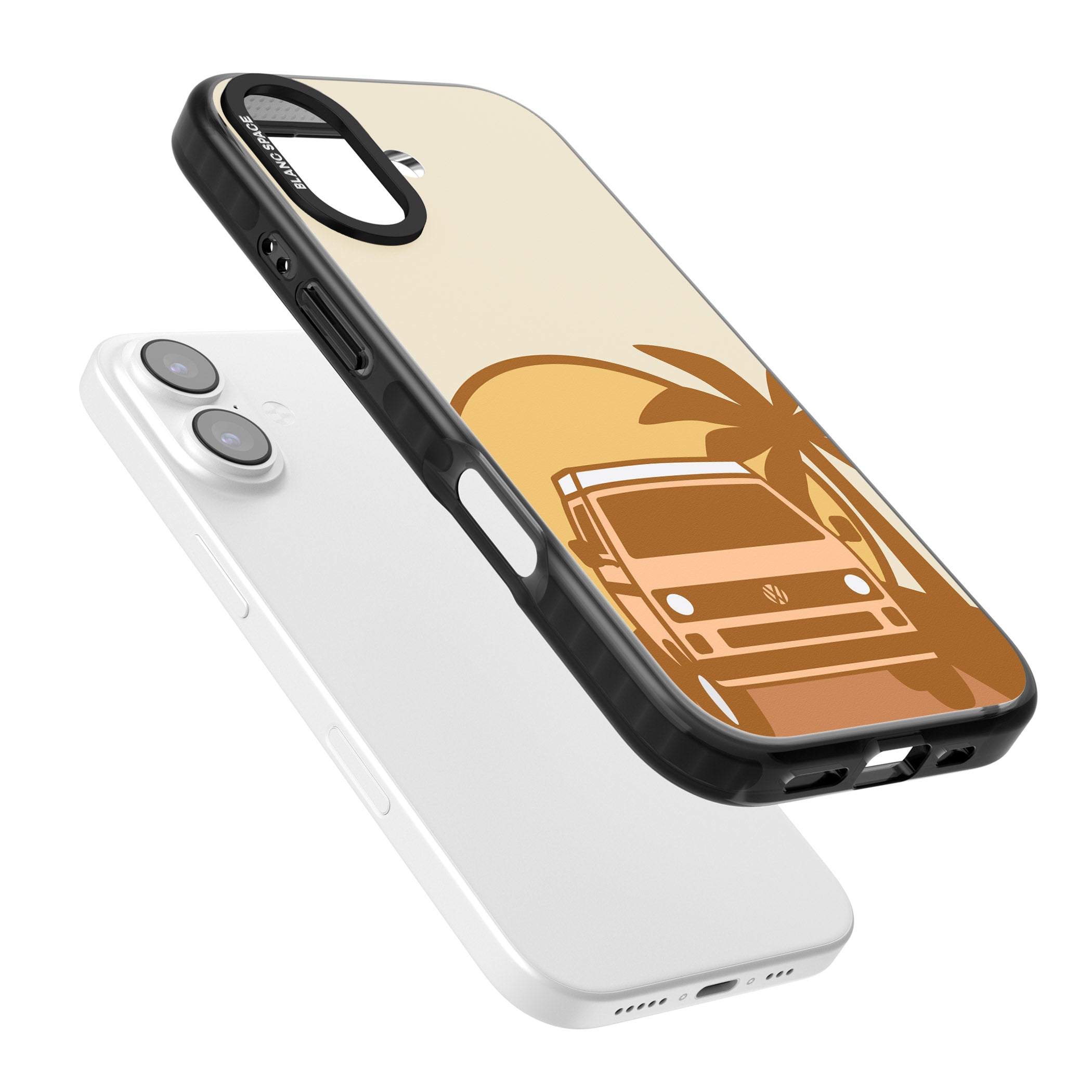 Sunset Van iPhone 17 Impact Pro Black Phone Case Colours