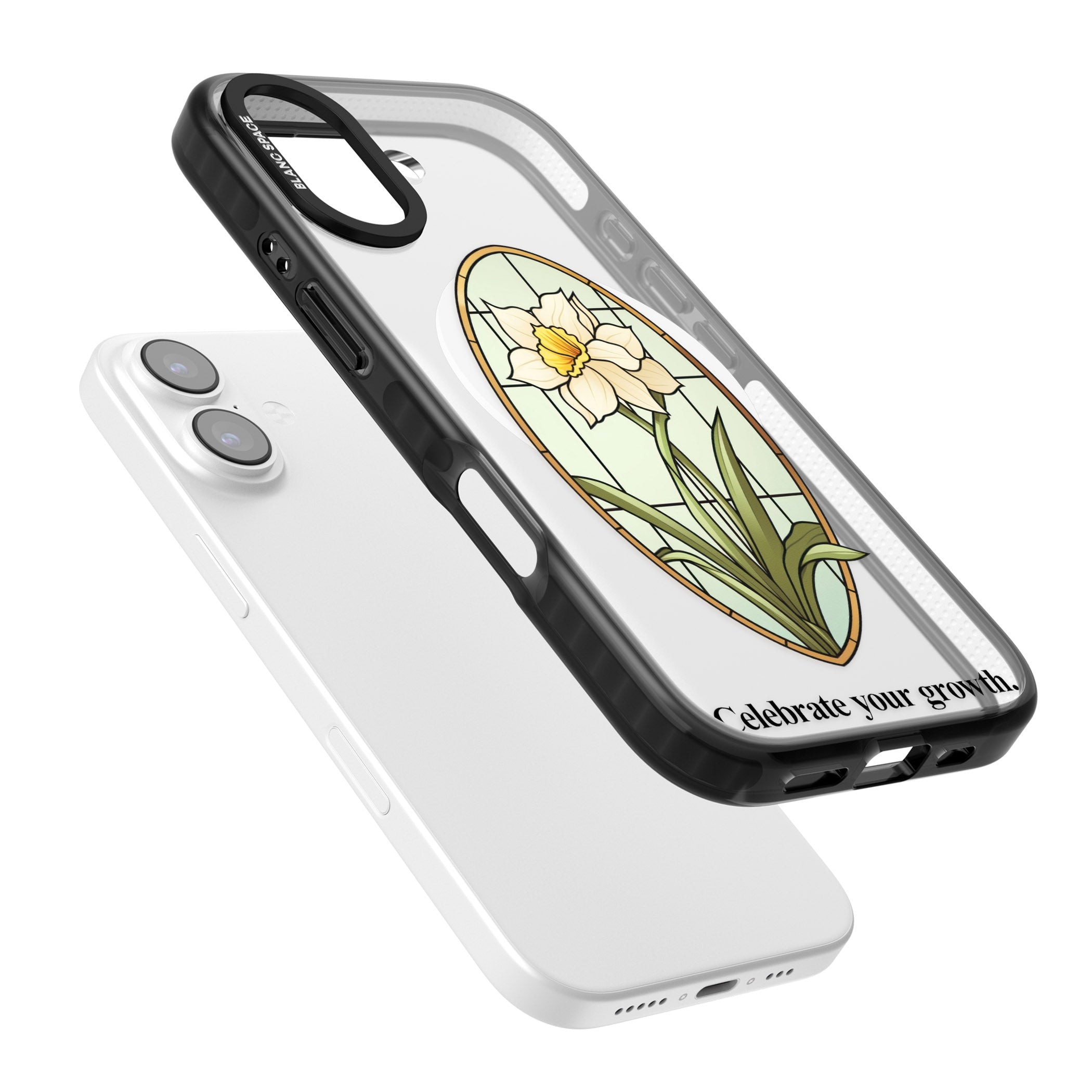 Celebrate Your Growth iPhone 17 Impact Pro Black Phone Case Colours