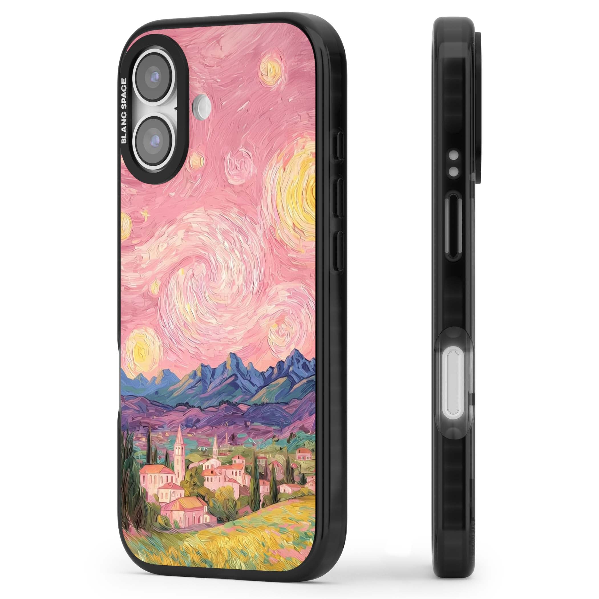 The Starry Sunset for her iPhone case | Black Impact Magsafe case for iPhone 17