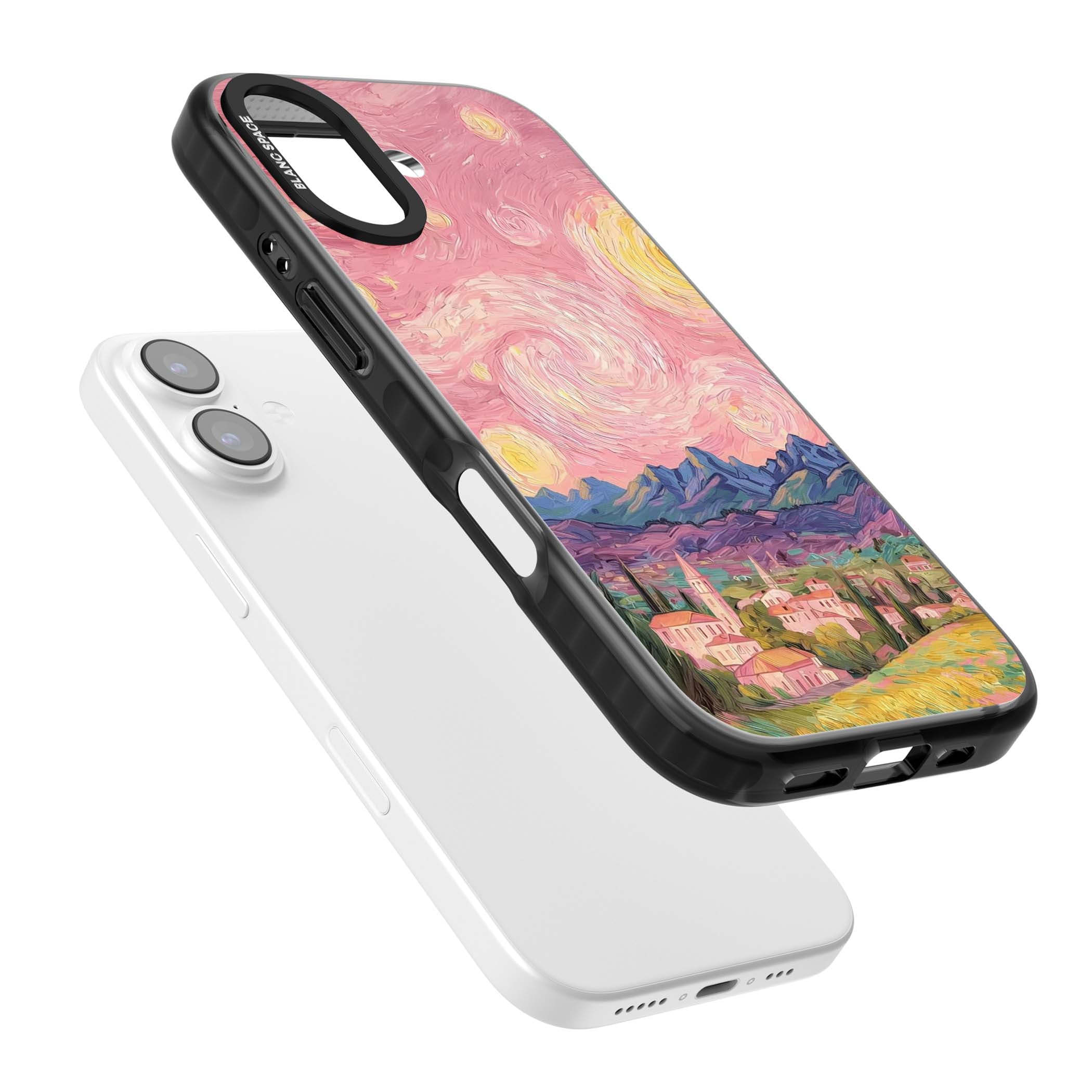 The Starry Sunset for her iPhone case | Black Impact Magsafe case for iPhone 17