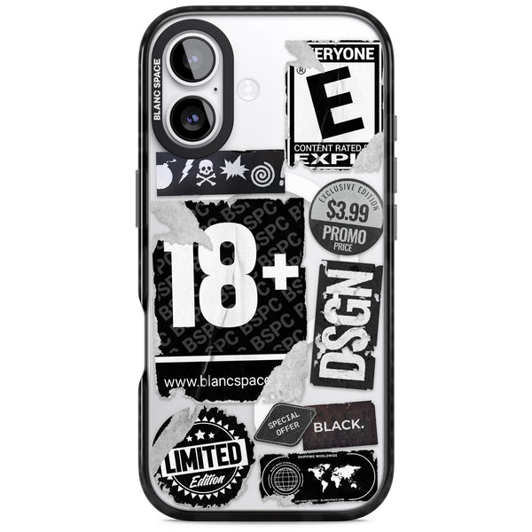 Black Sticker Mix