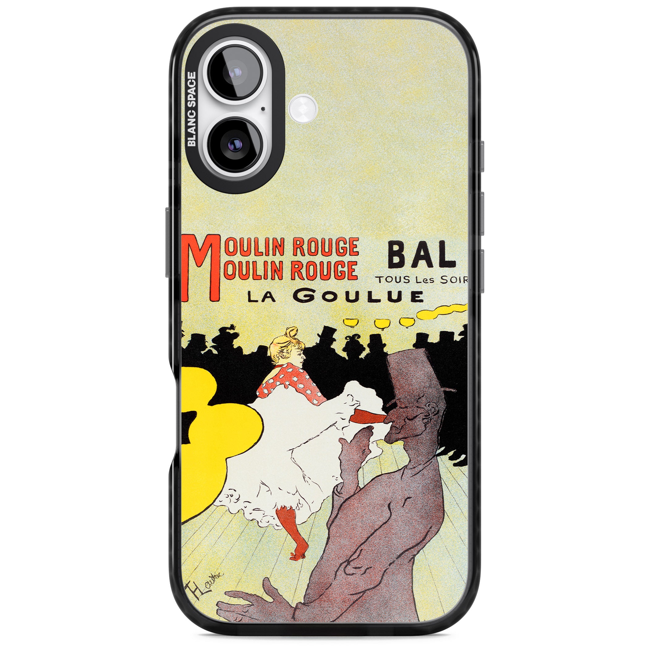 Moulin Rouge Poster iPhone 17 Impact Pro Black Phone Case