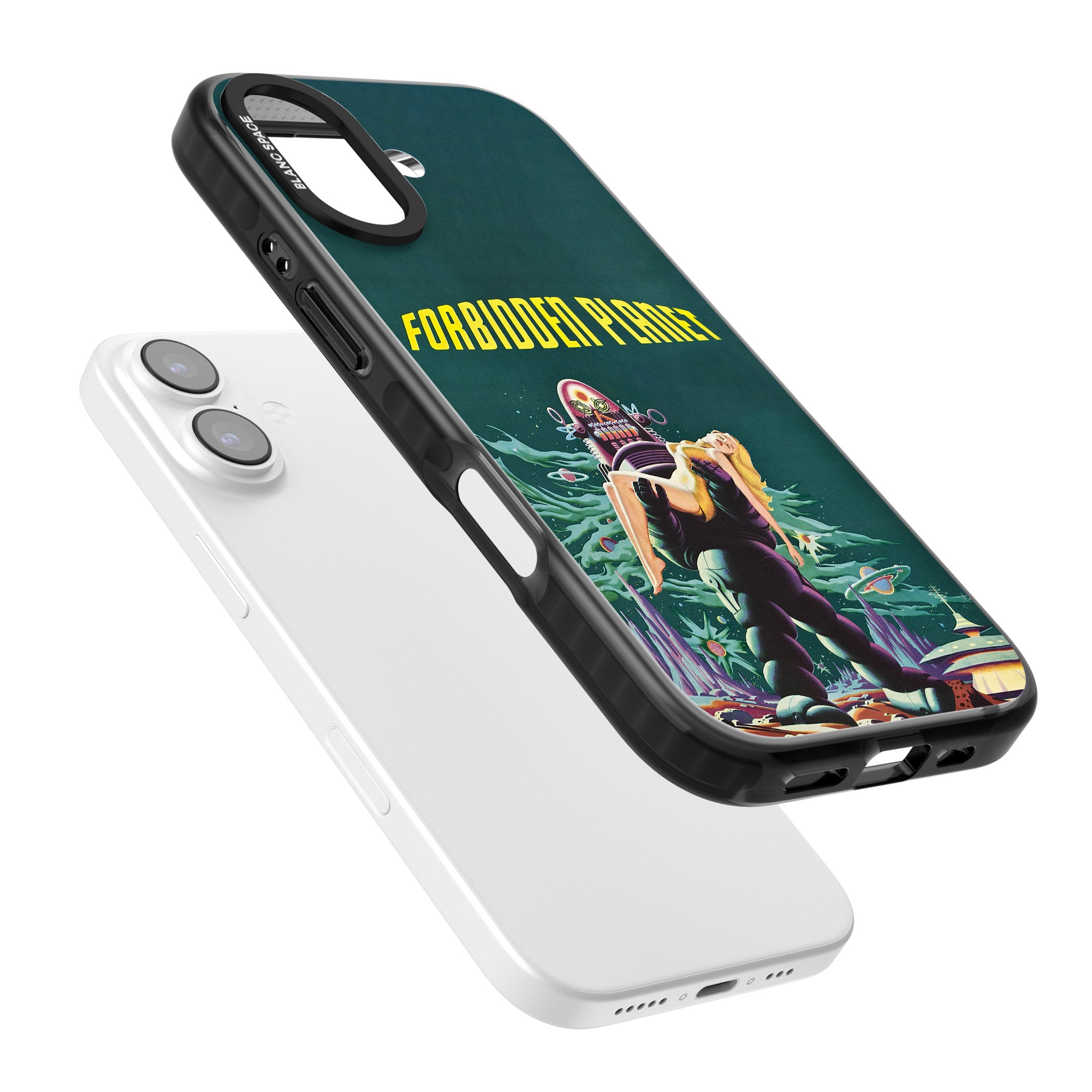 Forbidden Planet Poster iPhone 17 Impact Pro Black Phone Case Colours
