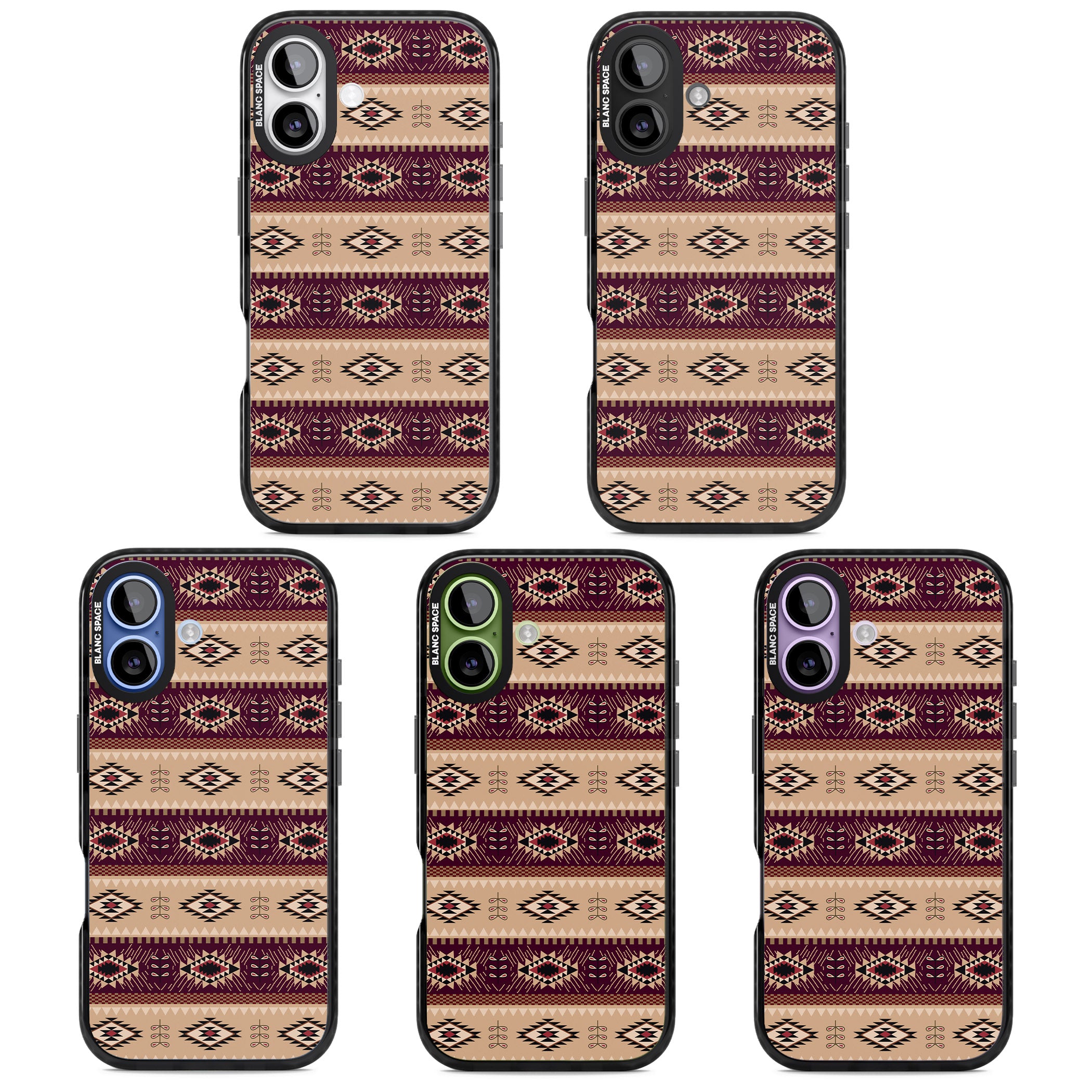 Western Poncho iPhone 17 Impact Pro Black Phone Case APT Impact Protection