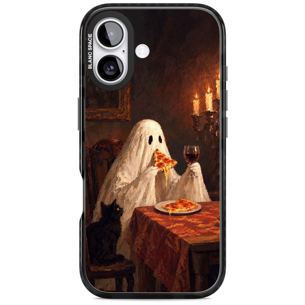 Lonely Night In art iPhone case | Clear Impact case for iPhone 17