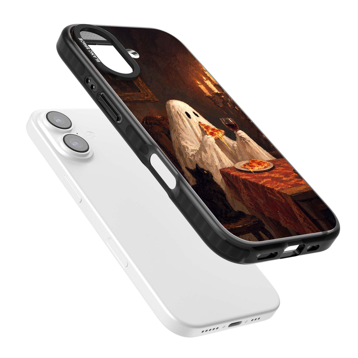 Lonely Night In art iPhone case | Clear Impact case for iPhone 17