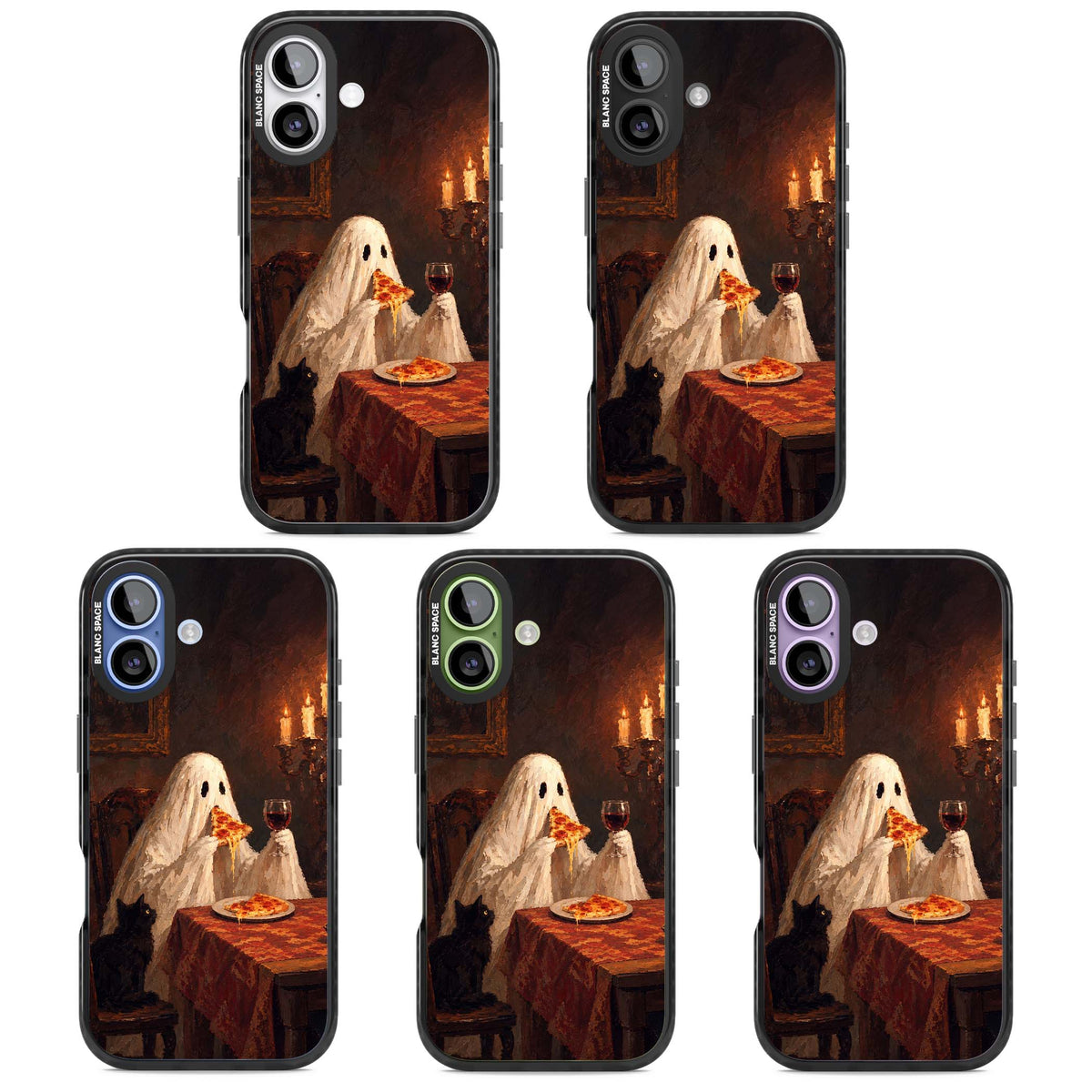 Lonely Night In art iPhone case | Clear Impact case for iPhone 17