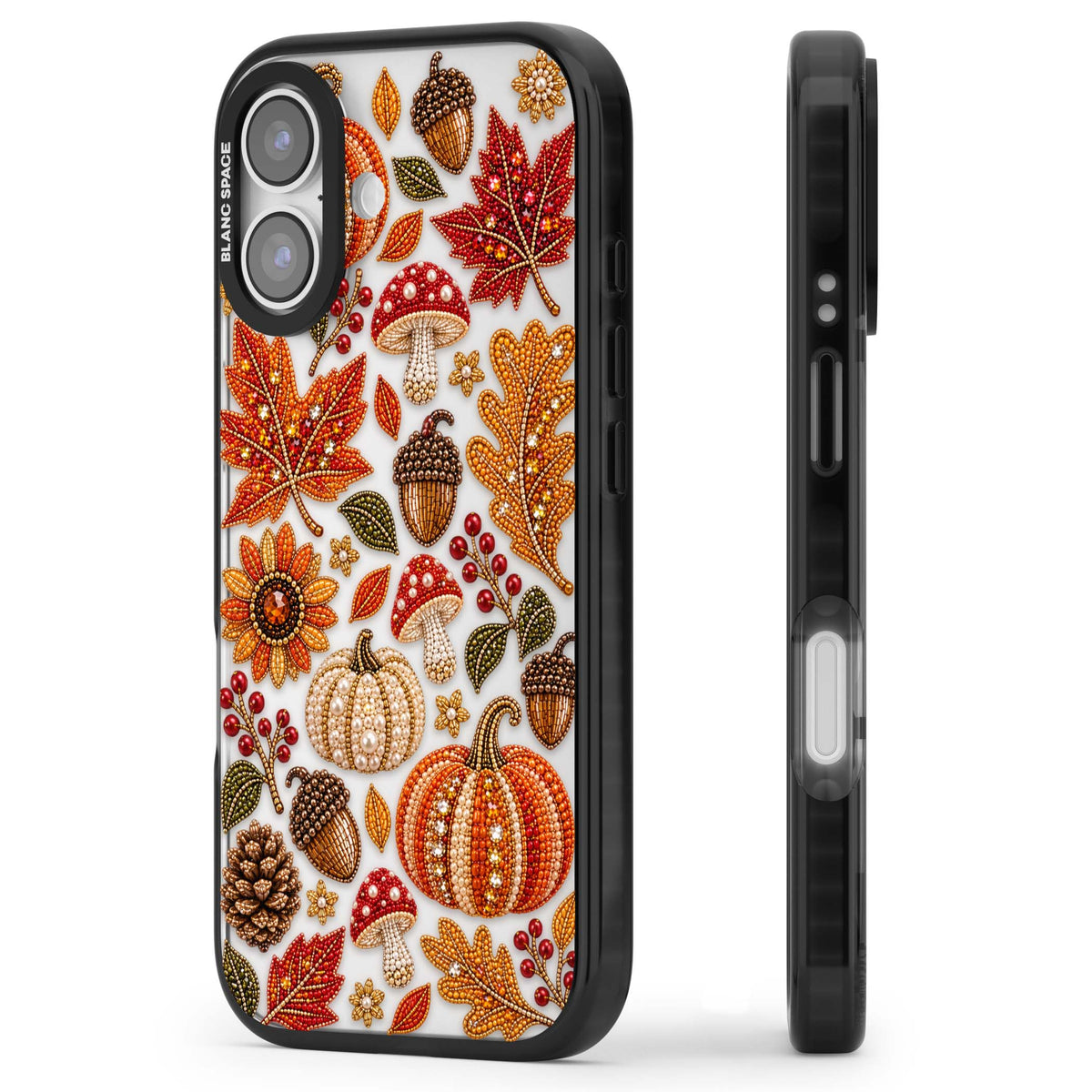 Beaded Autumn iPhone case | Clear Impact case for iPhone 17
