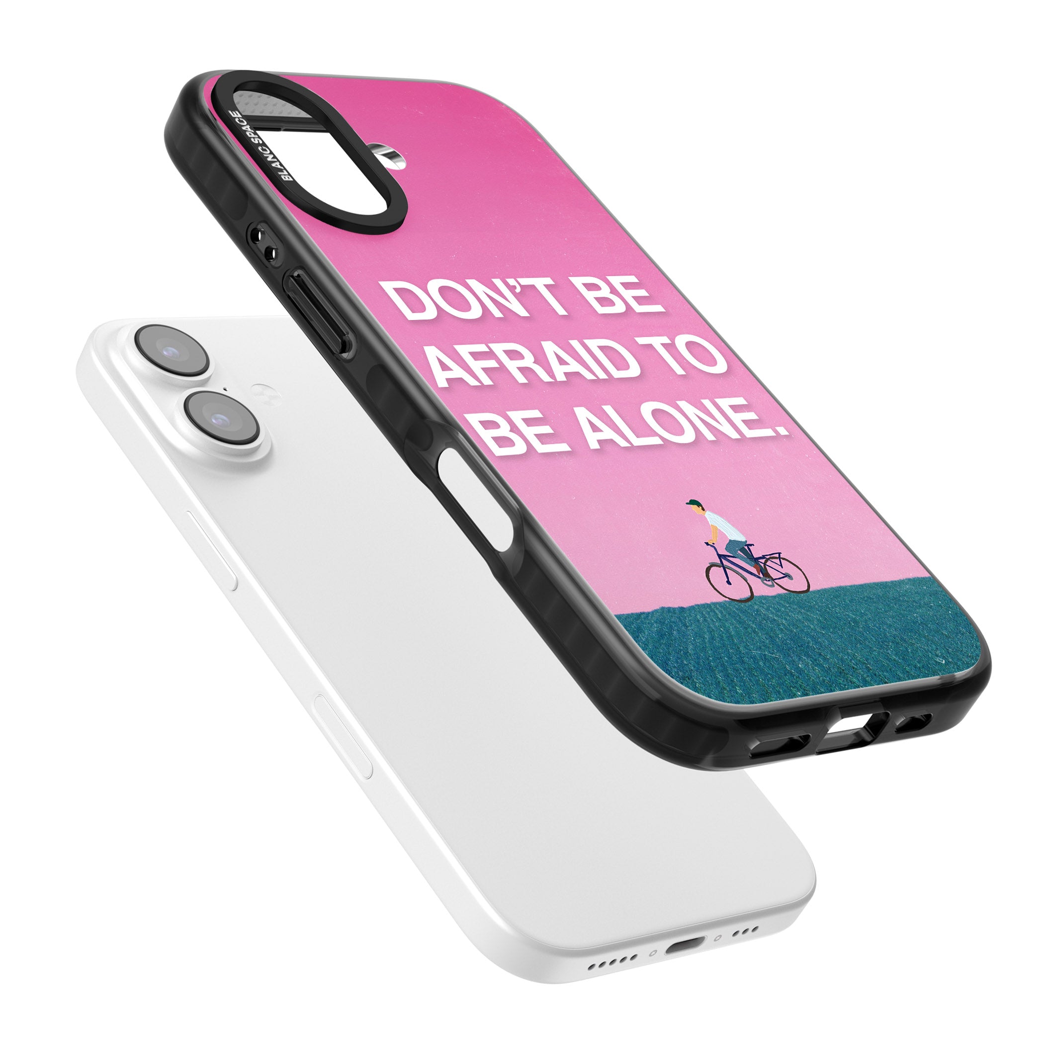 Don'T Be Afraid To Be Alone iPhone 17 Impact Black Phone Case Colours