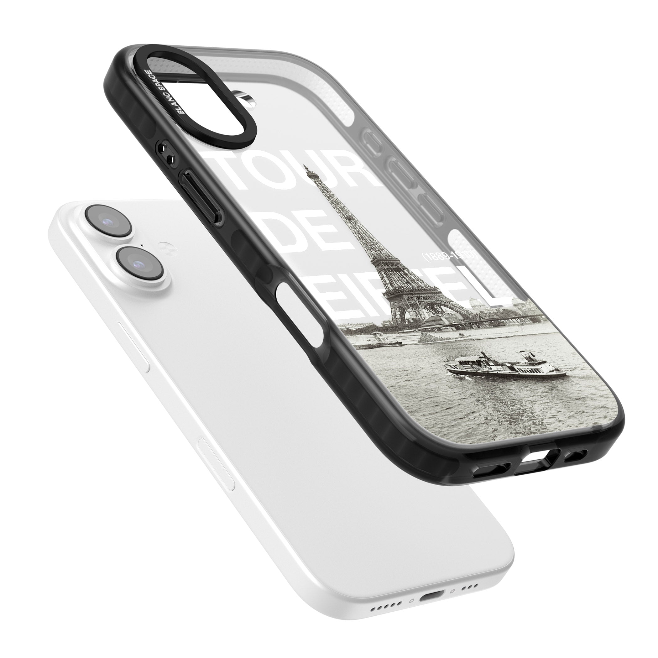 Tour De Eiffel iPhone 17 Impact Black Phone Case Colours