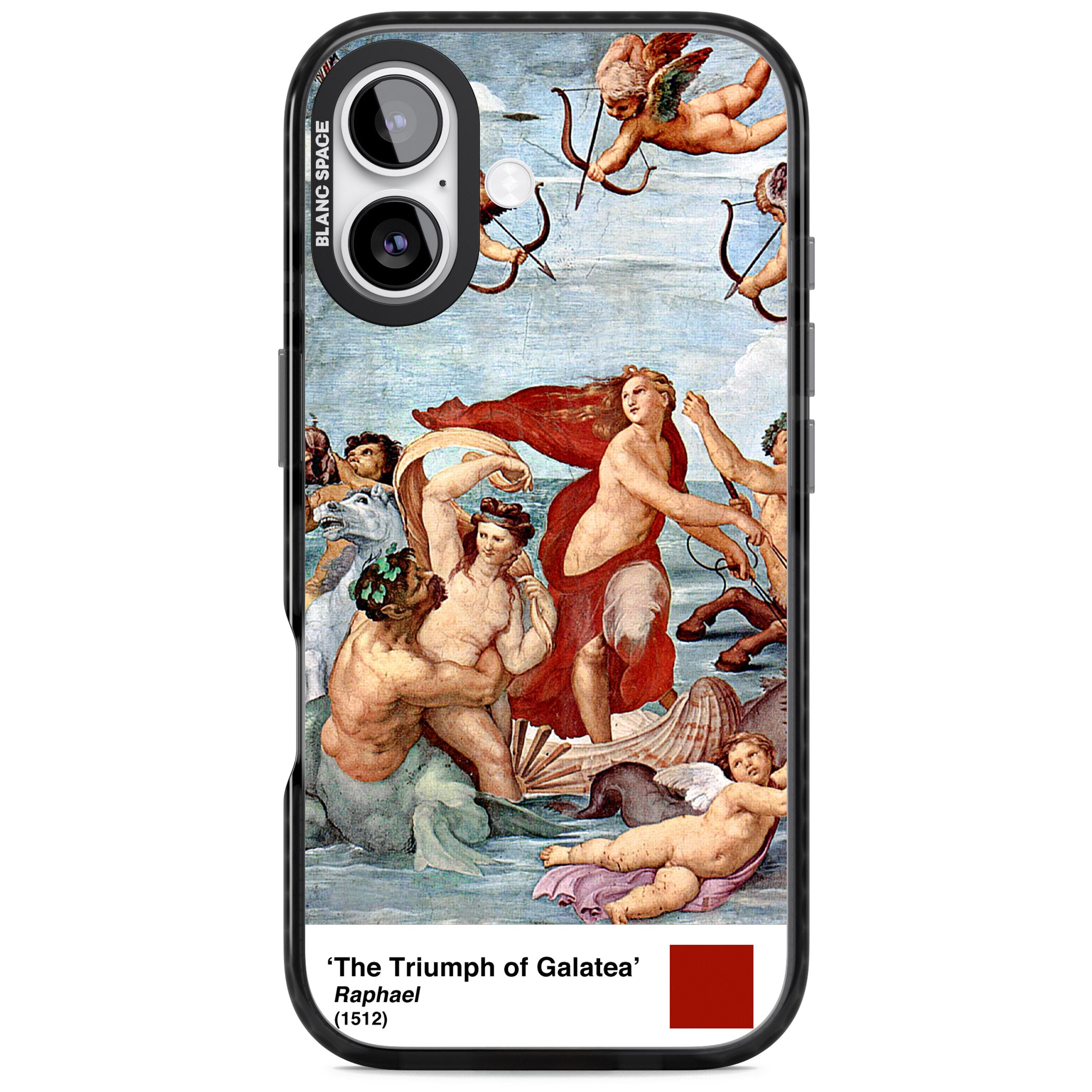 The Triumph Of Galatea iPhone 17 Impact Black Phone Case