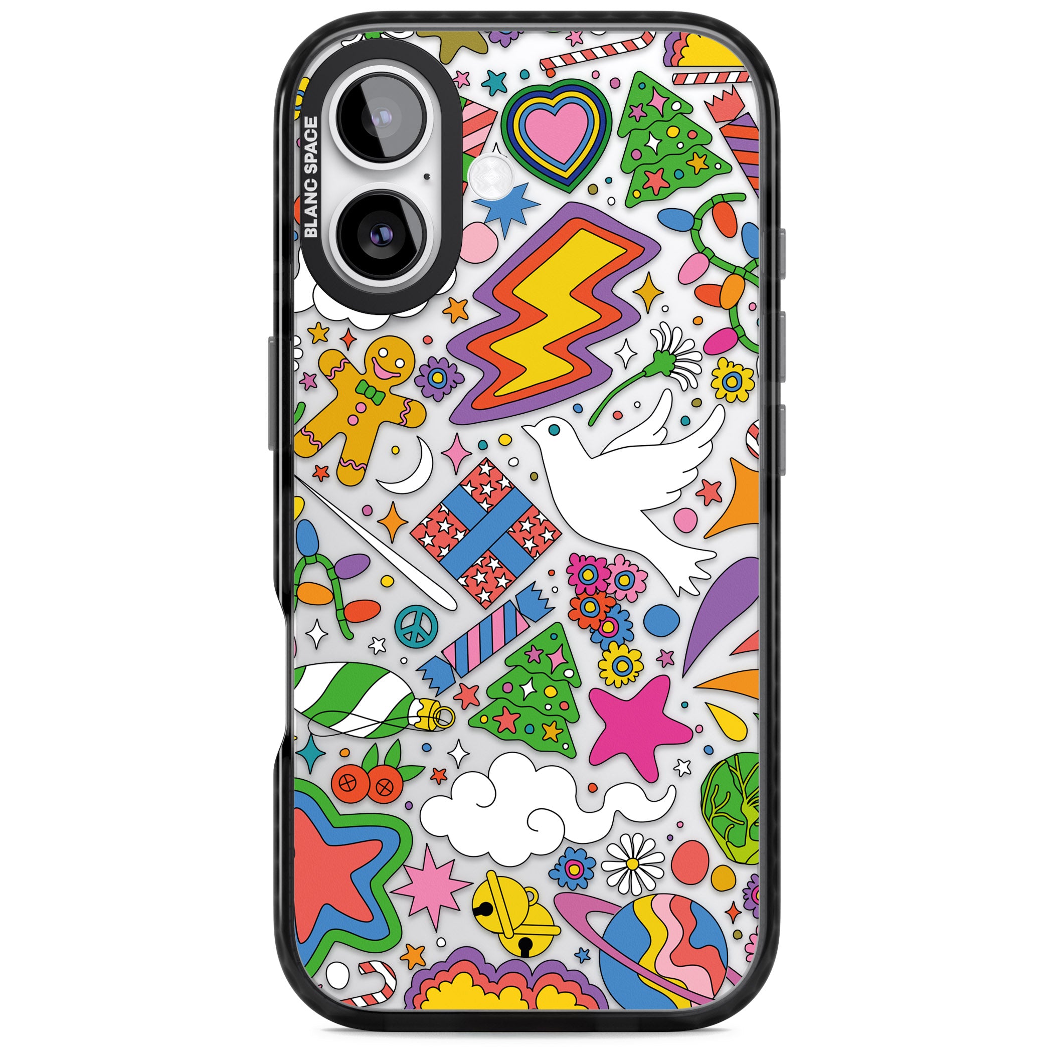 Whimsical Wonderland iPhone 17 Impact Black Phone Case