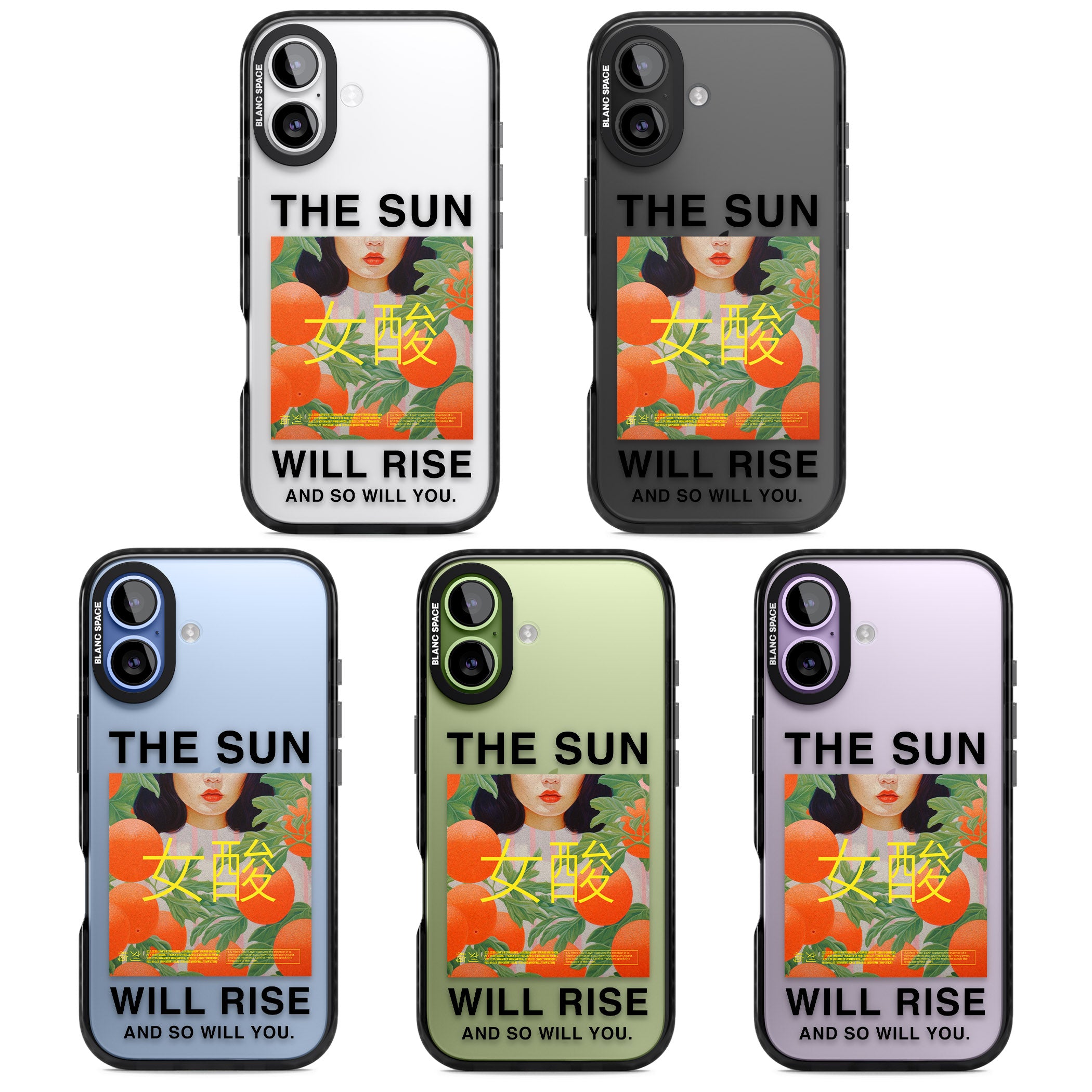 The Sun Will Rise iPhone 17 Impact Black Phone Case APT Impact Protection