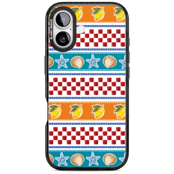Coastal Italian Check Pattern