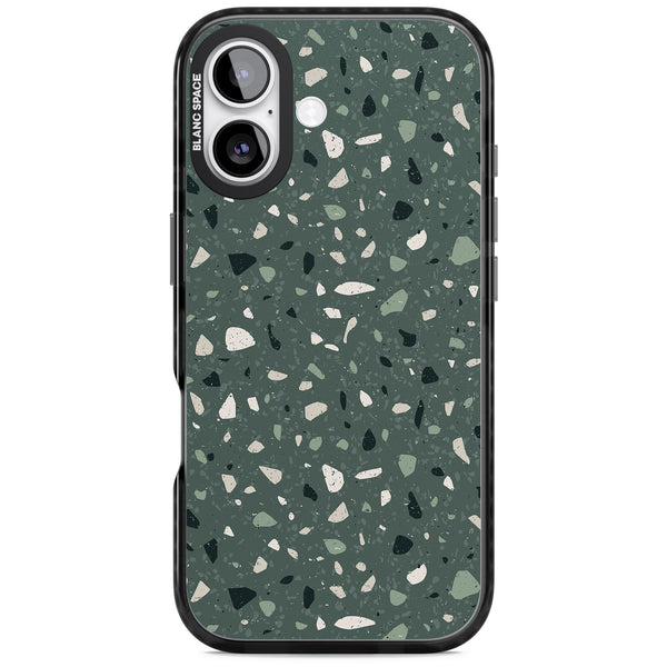 Green & Cream Terrazzo Pattern