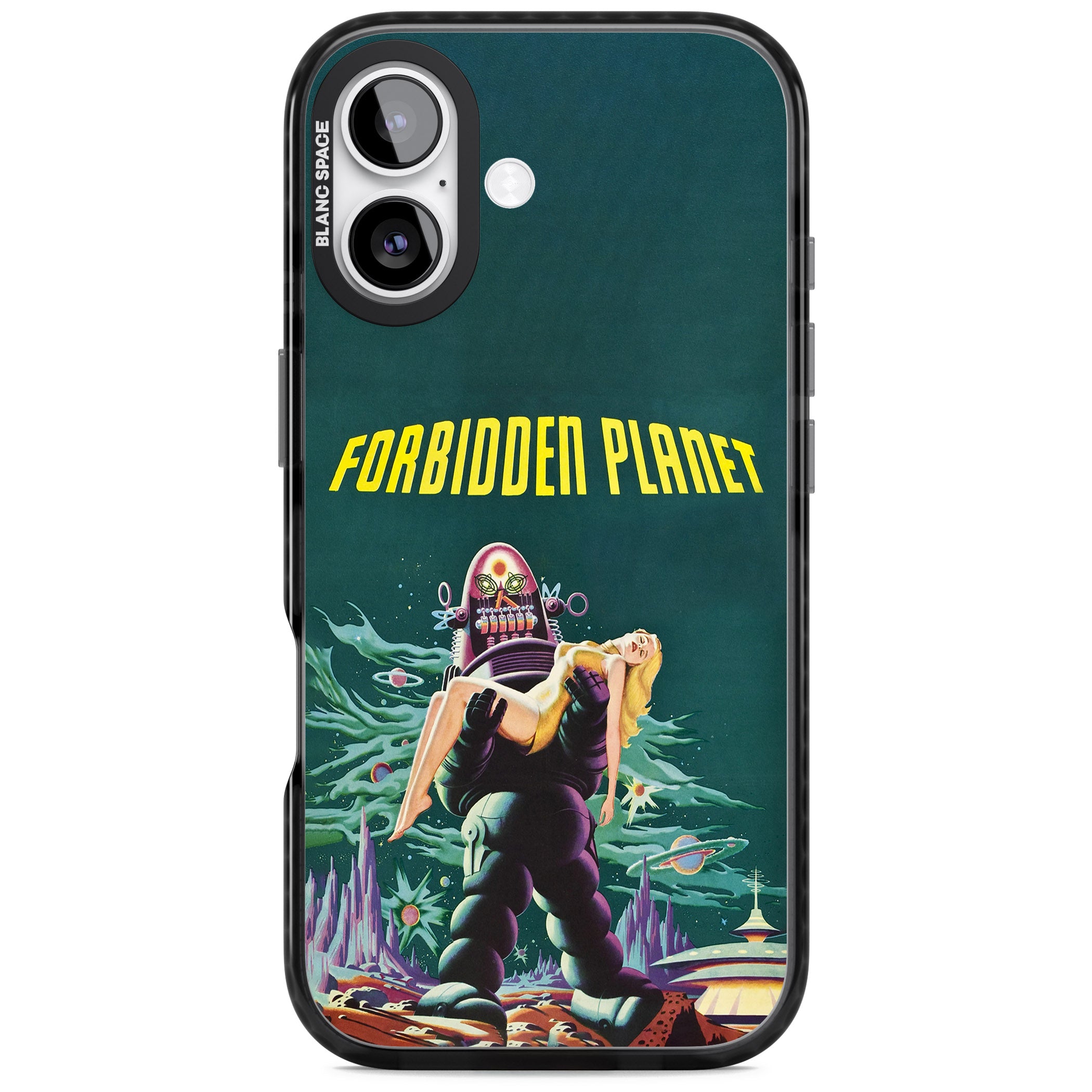 Forbidden Planet Poster iPhone 17 Impact Black Phone Case