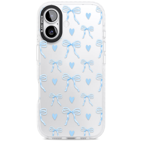 Blue Bows & Hearts