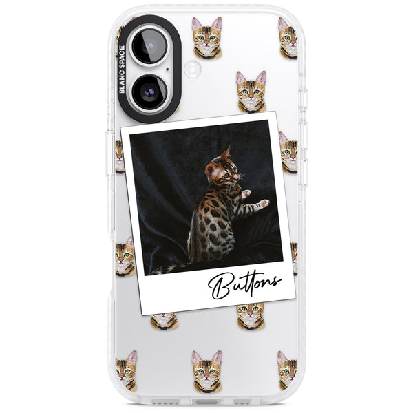 Personalised Bengal Cat Photo