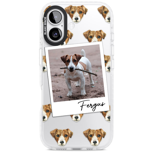 Personalised Jack Russell Instant Camera Photo