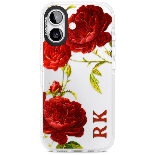 Personalised Red Roses