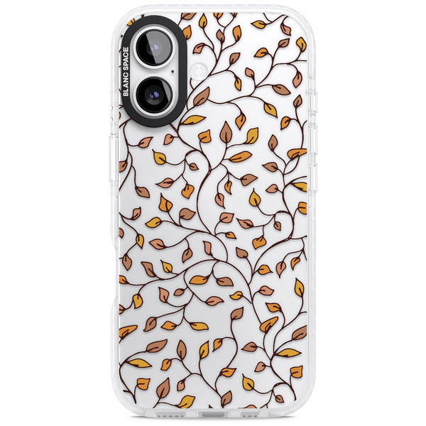 Personalised Autumn Leaves Pattern