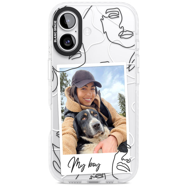 Personalised Abstract Faces Instant Photo