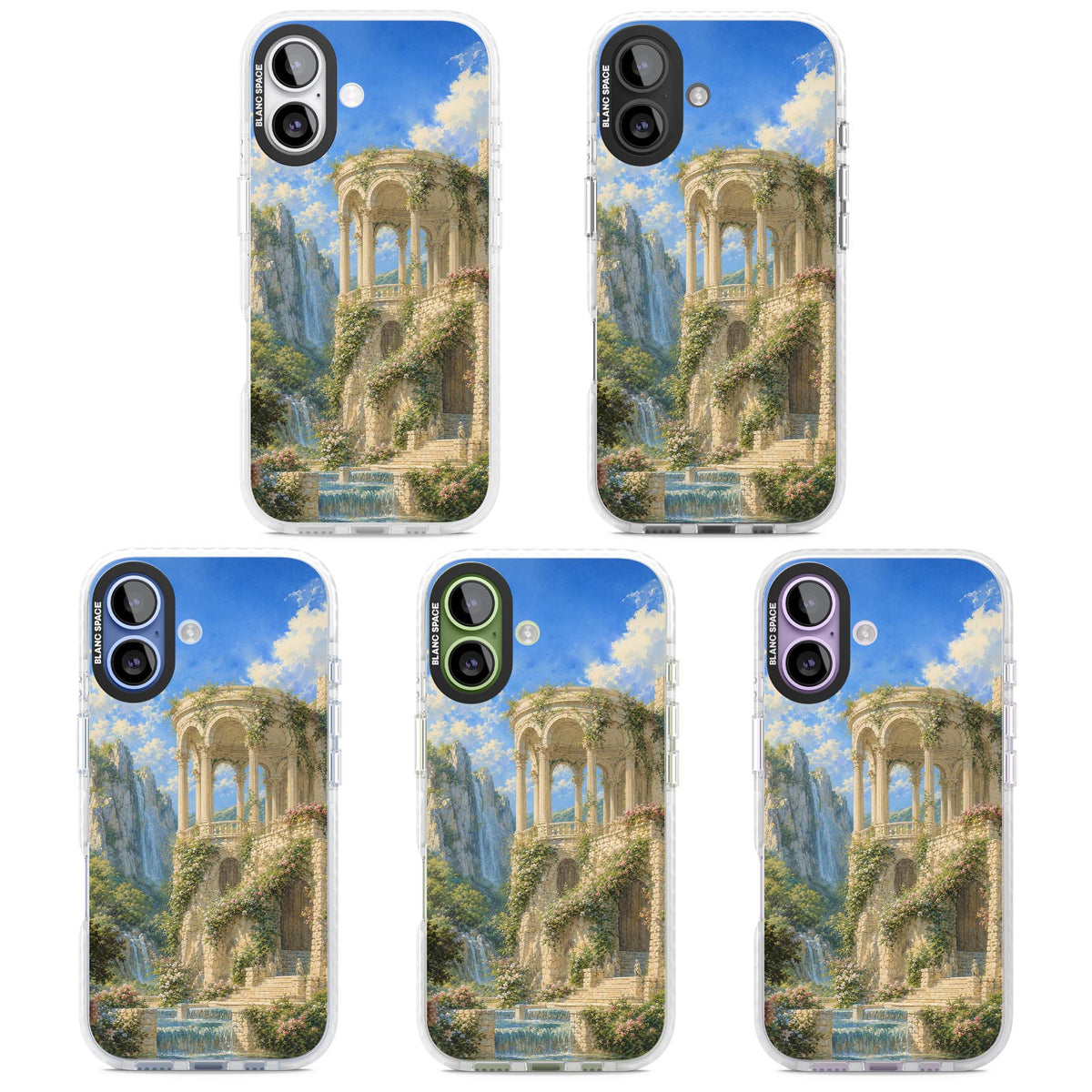 Palace Pavilion fairycore iPhone case | Black Impact case for iPhone 17