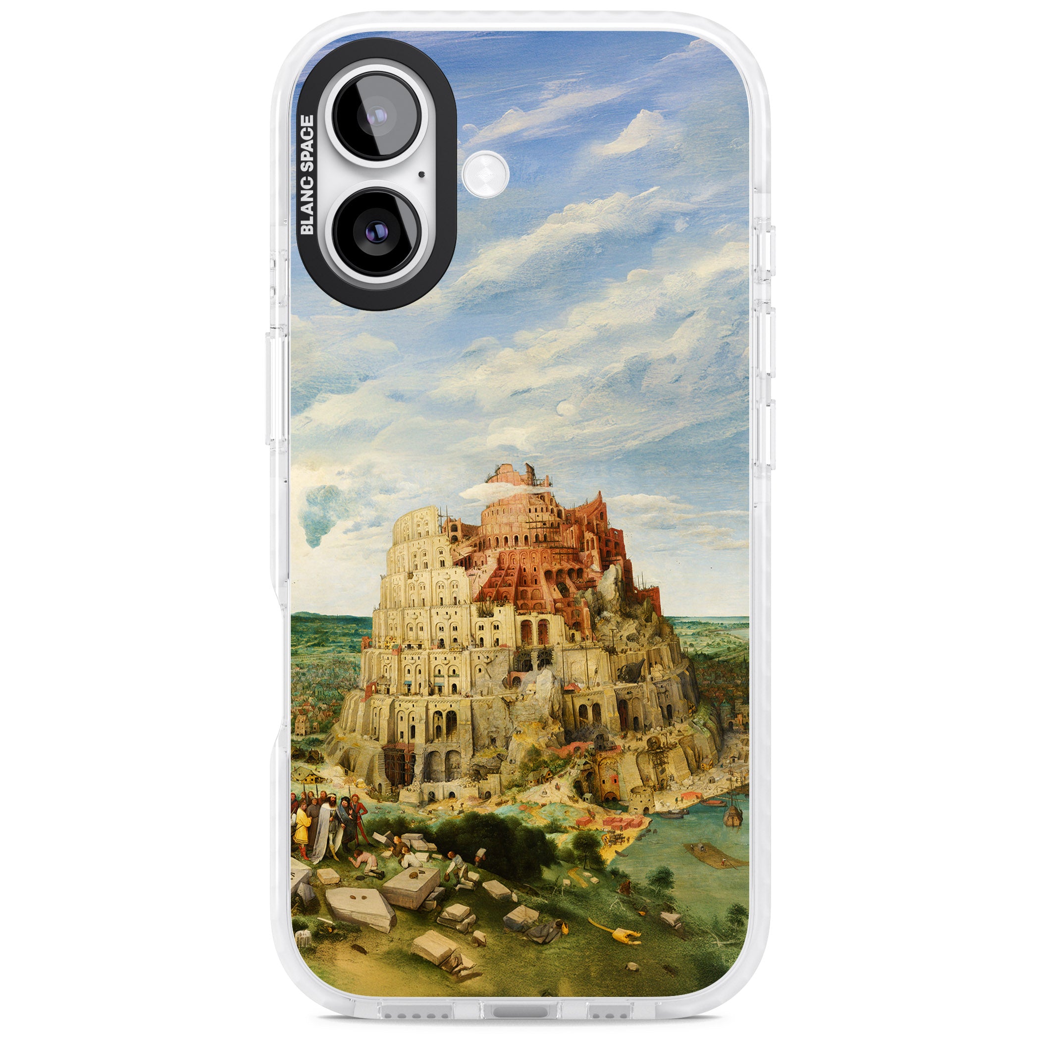 Tower Of Babel iPhone 17 Impact Clear Phone Case