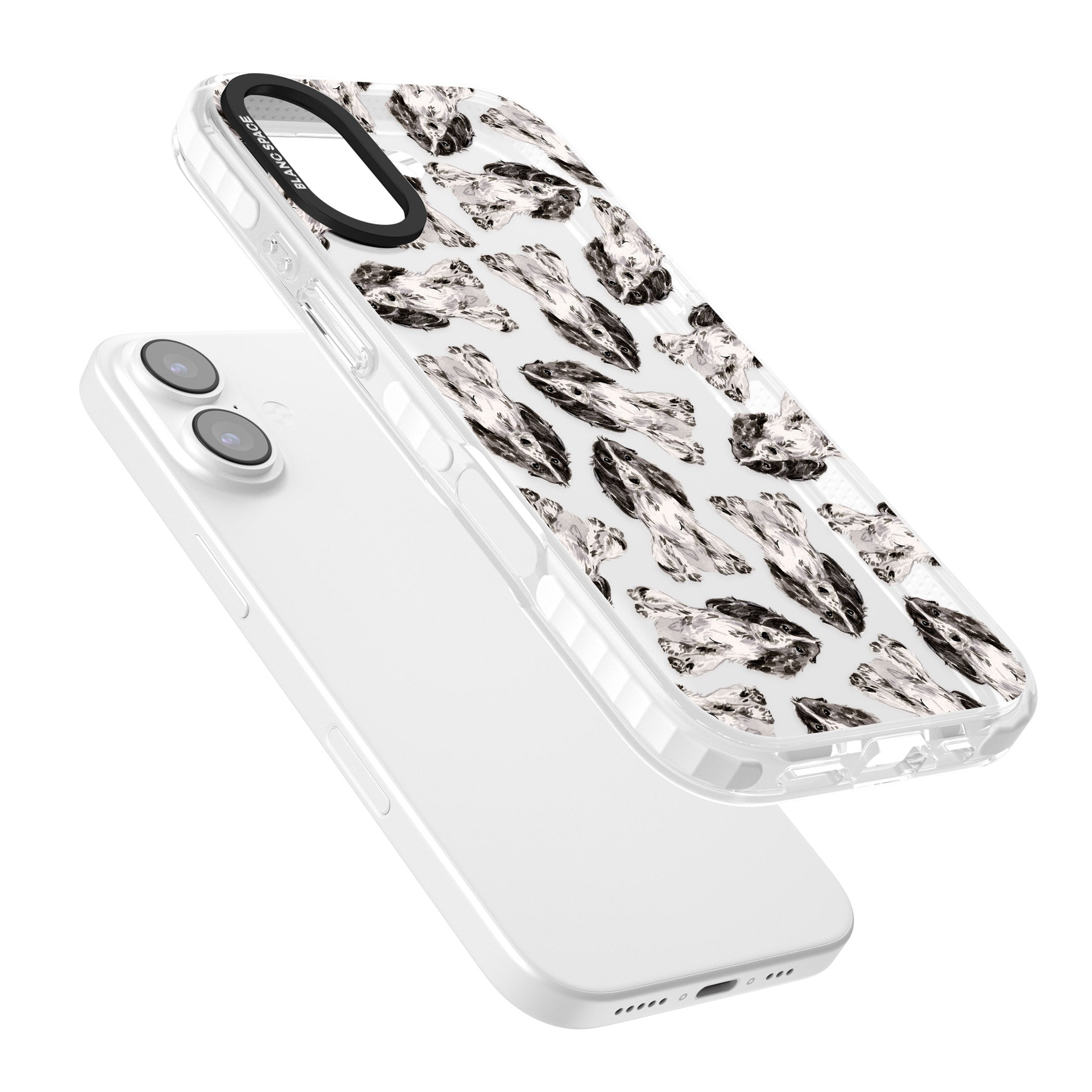 Cocker Spaniel Watercolor Elegance iPhone 17 Impact Clear Phone Case Colours