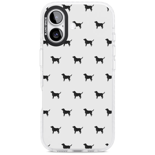 Black Labrador Spot Pattern