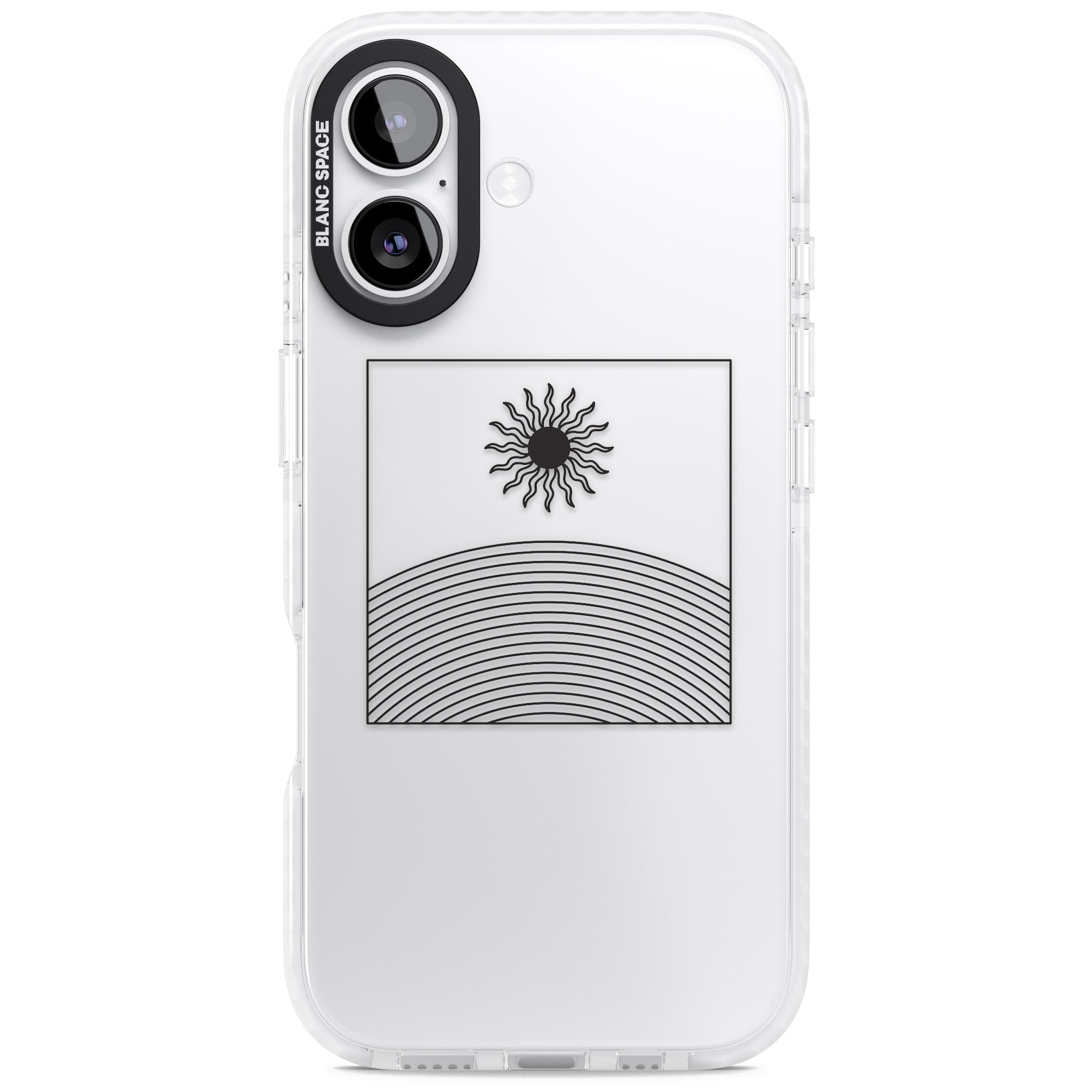 Cosmic Radiance iPhone 17 Impact Clear Phone Case