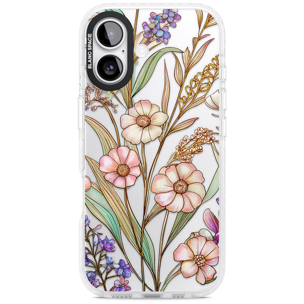 Glass Spring Flowers