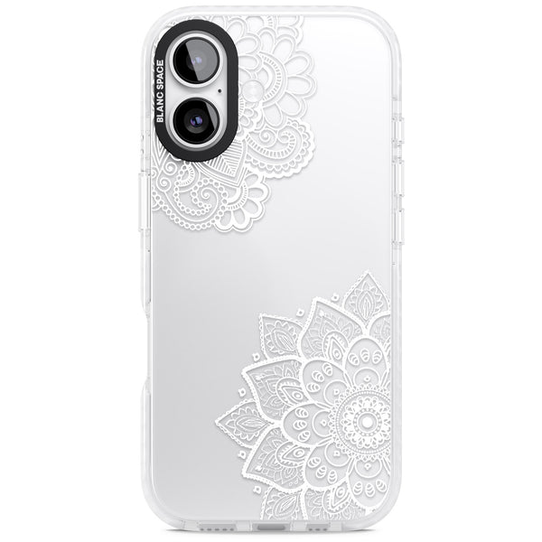 White Henna Florals