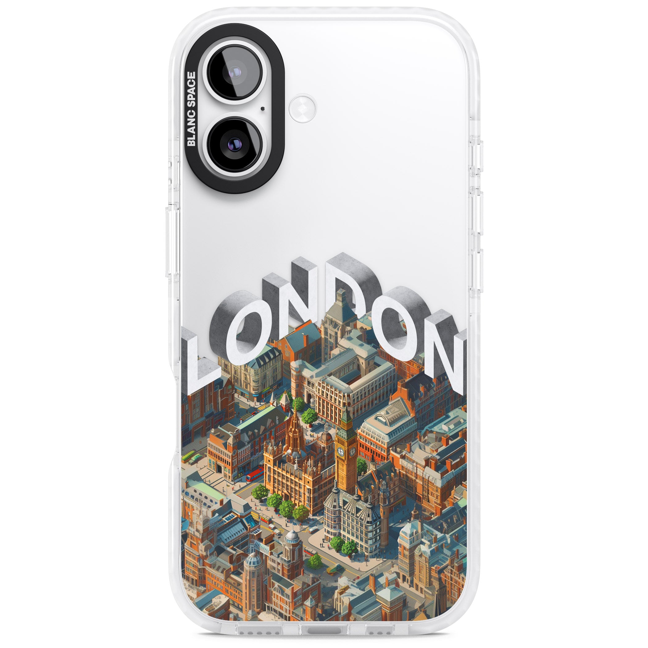 London iPhone 17 Impact Clear Phone Case