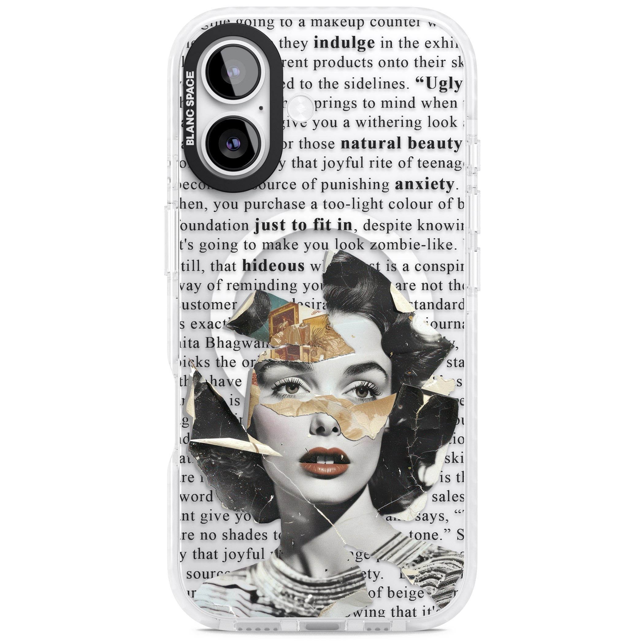 Beauty Is Within iPhone 17 Impact Pro Clear Phone Case