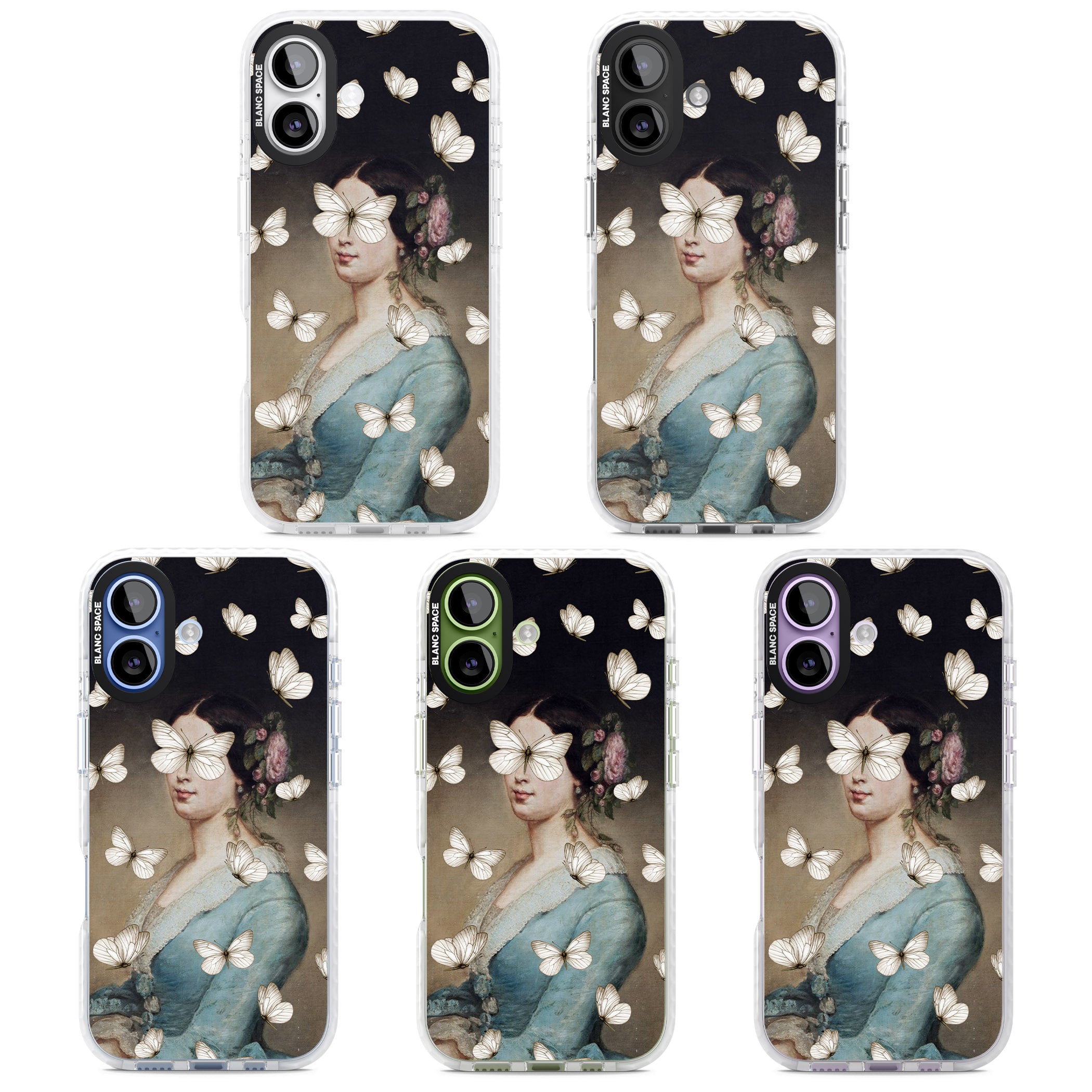 Butterfly Beauty iPhone 17 Impact Pro Clear Phone Case APT Impact Protection