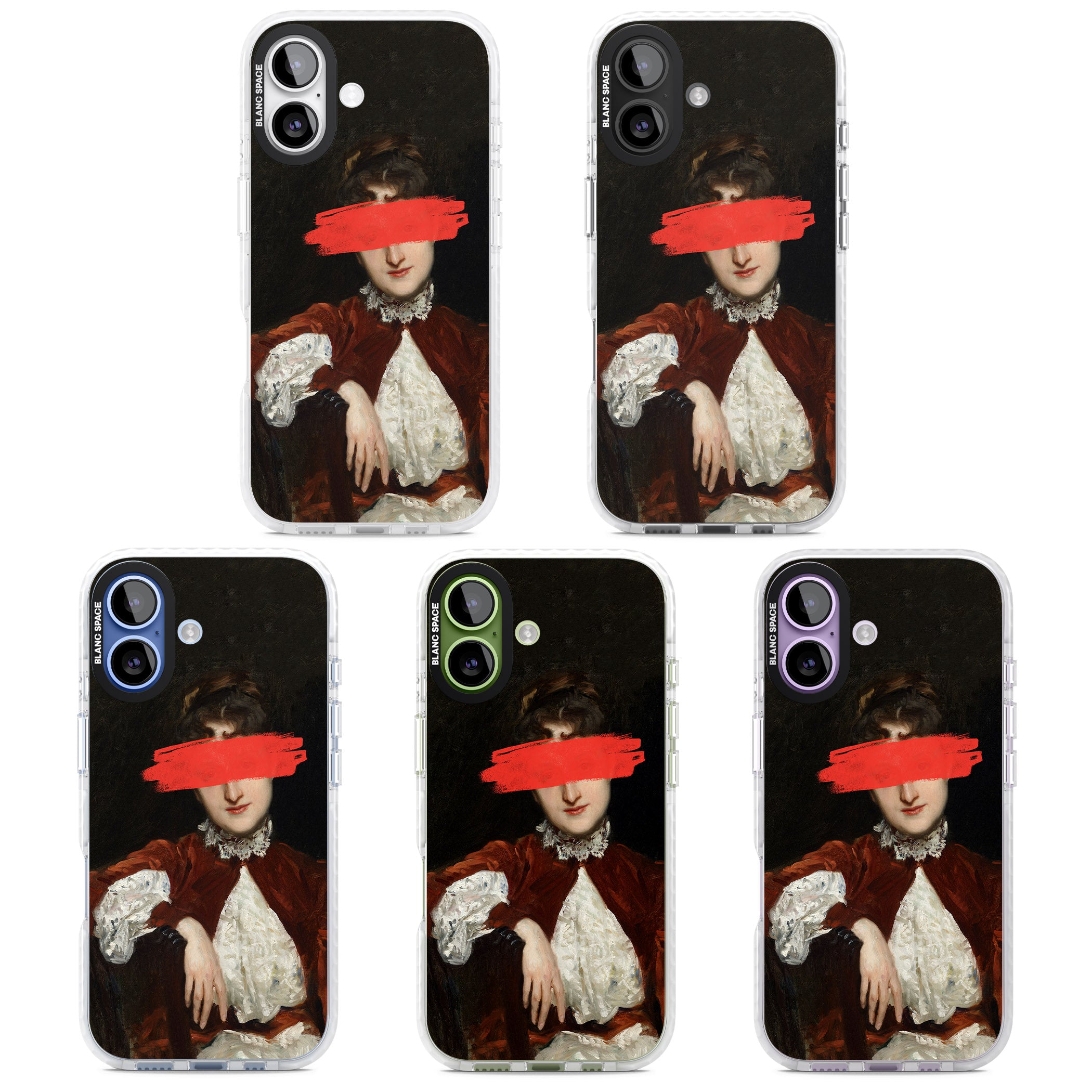 Paint Stroke iPhone 17 Impact Pro Clear Phone Case APT Impact Protection