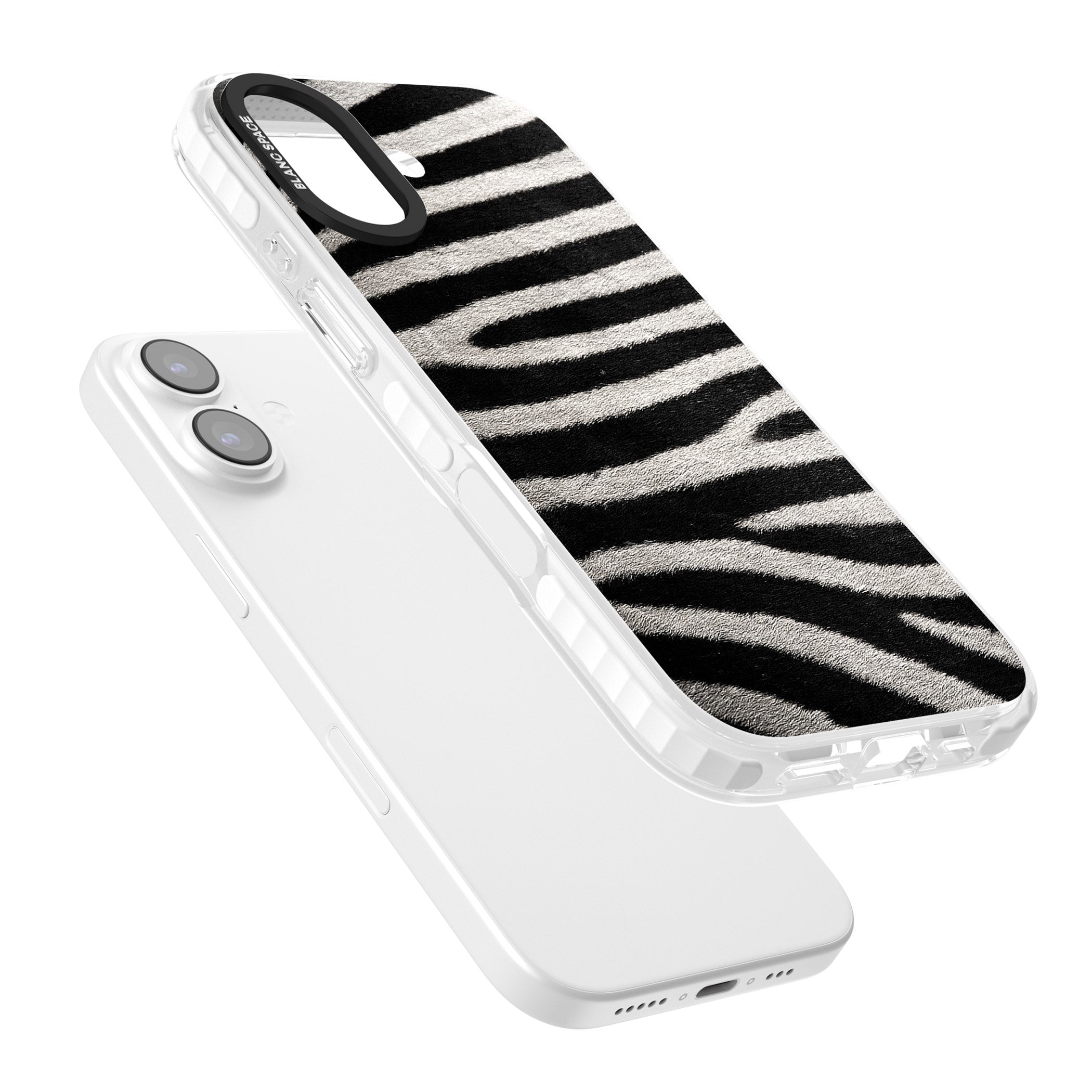 Zebra Print iPhone 17 Impact Pro Clear Phone Case Colours