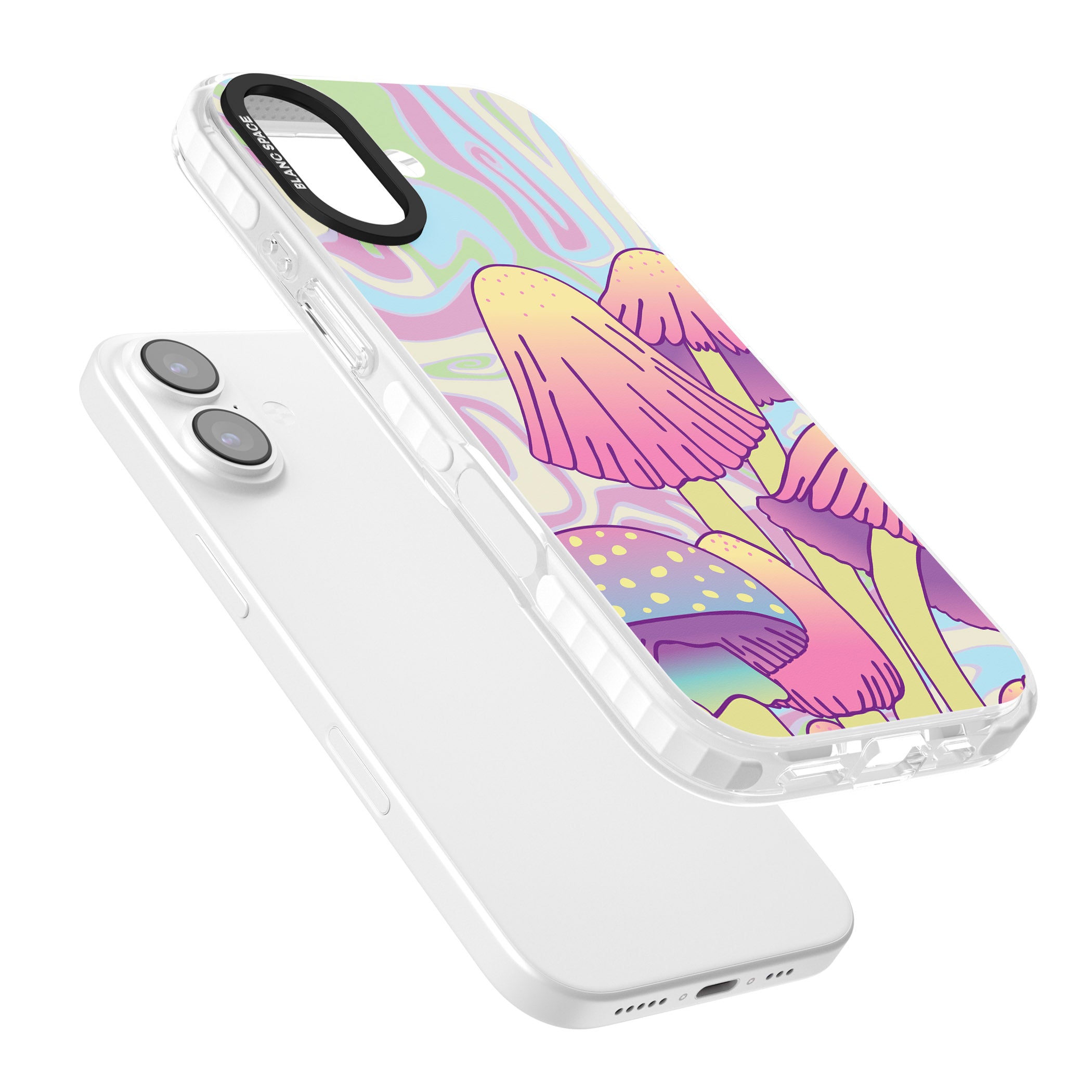 Shroomin' iPhone 17 Impact Pro Clear Phone Case Colours