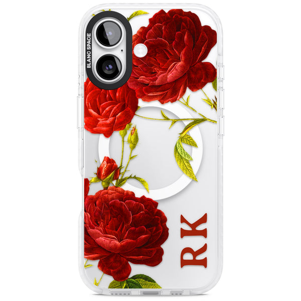 Personalised Red Roses