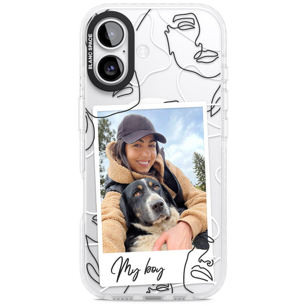 Personalised Abstract Faces Instant Photo