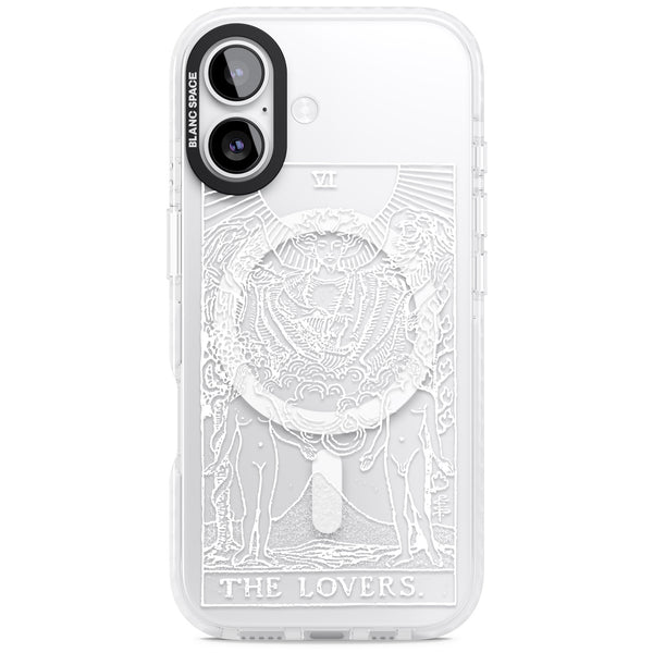 Personalised The Lovers Tarot Card (White)